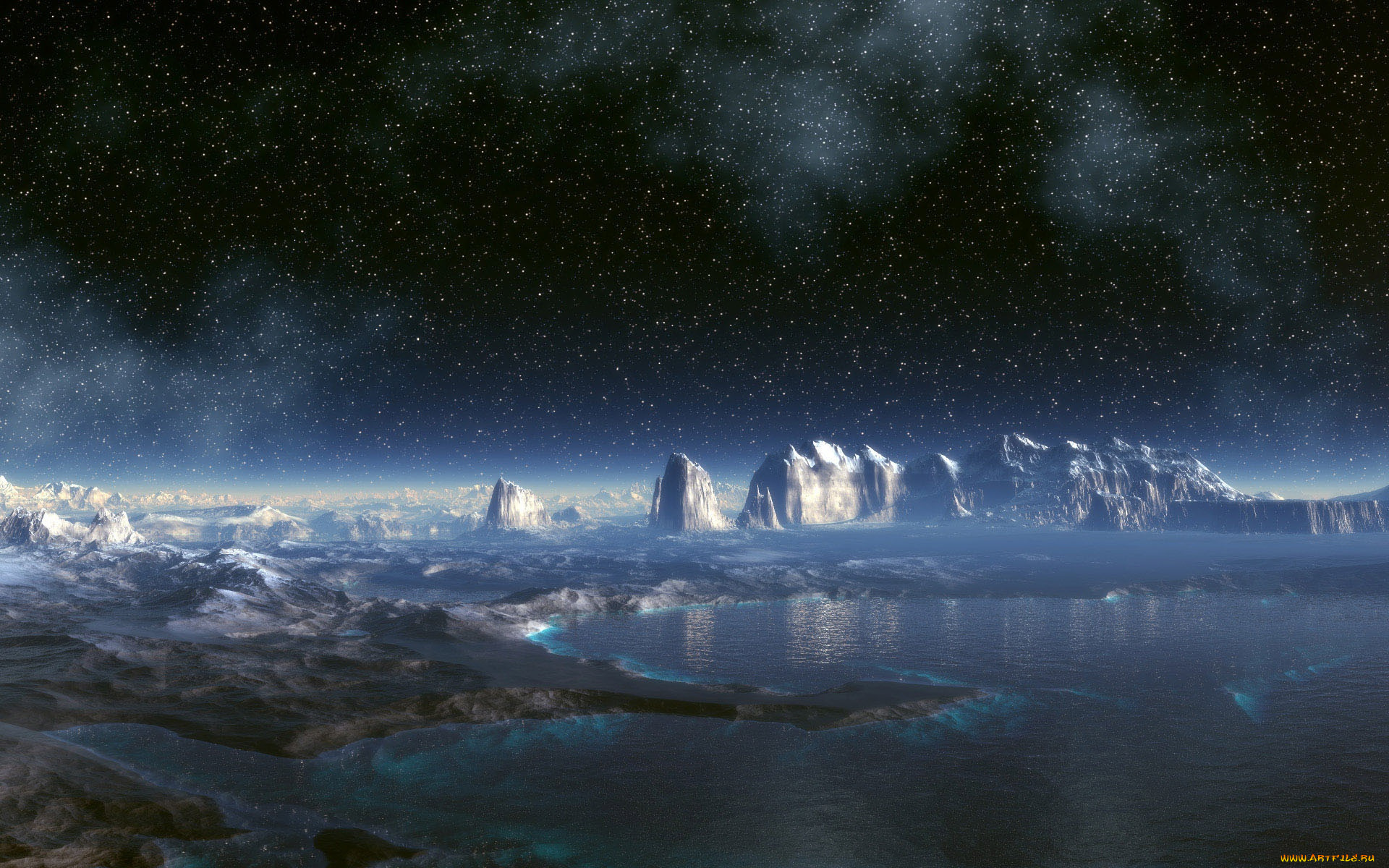 3д, графика, nature, landscape, природа