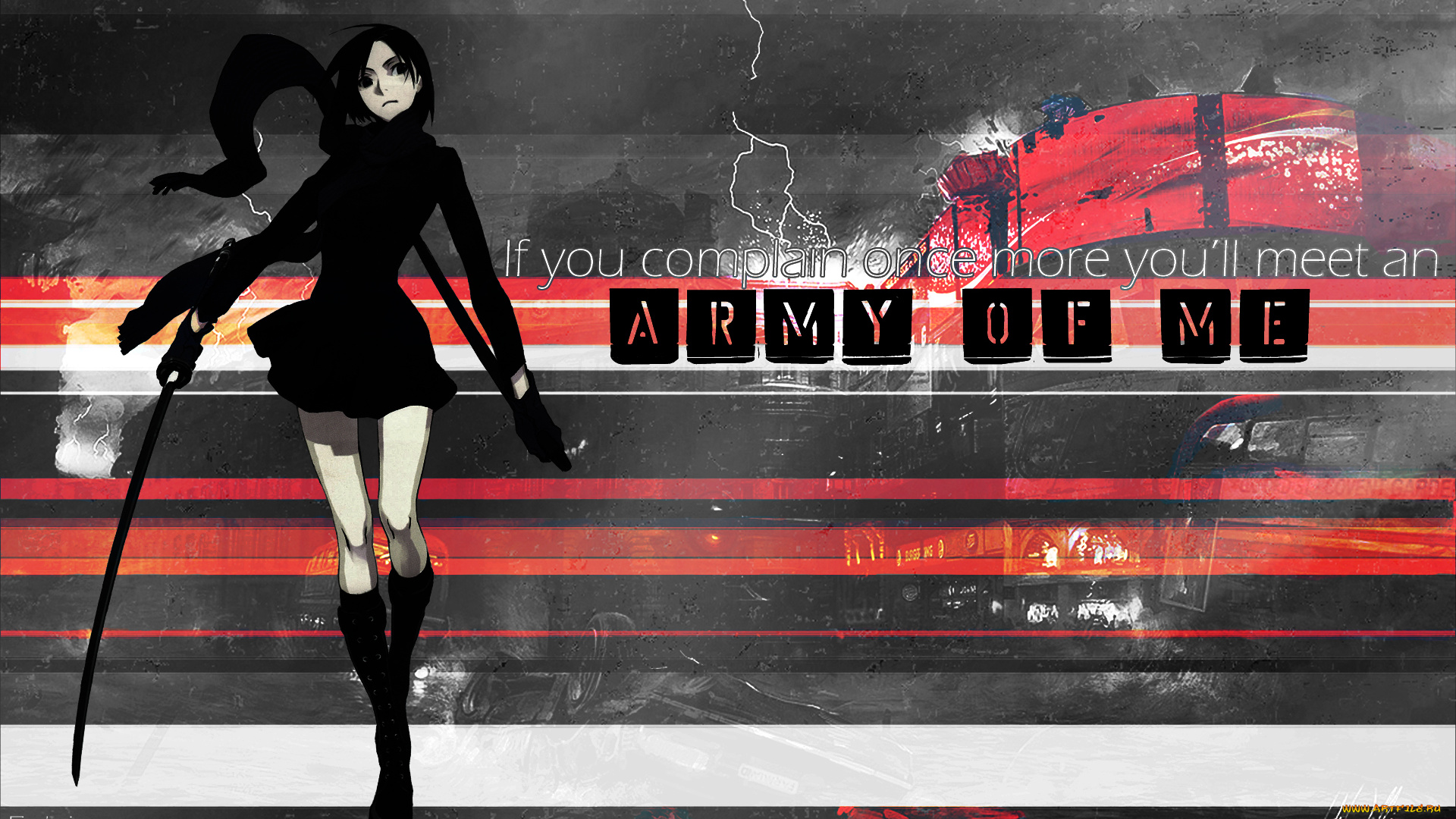 аниме, dogs, bullets, carnage