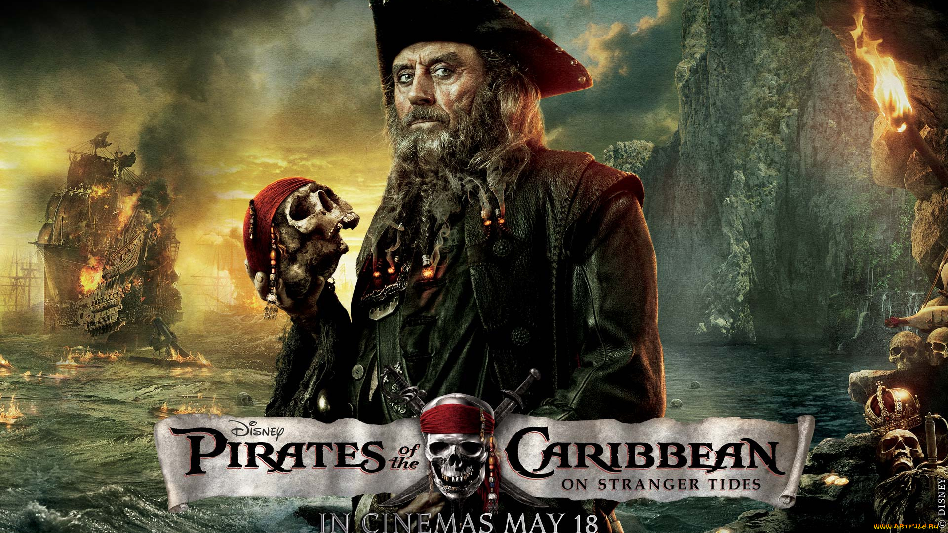 pirates, of, the, caribbean, on, stranger, tides, кино, фильмы