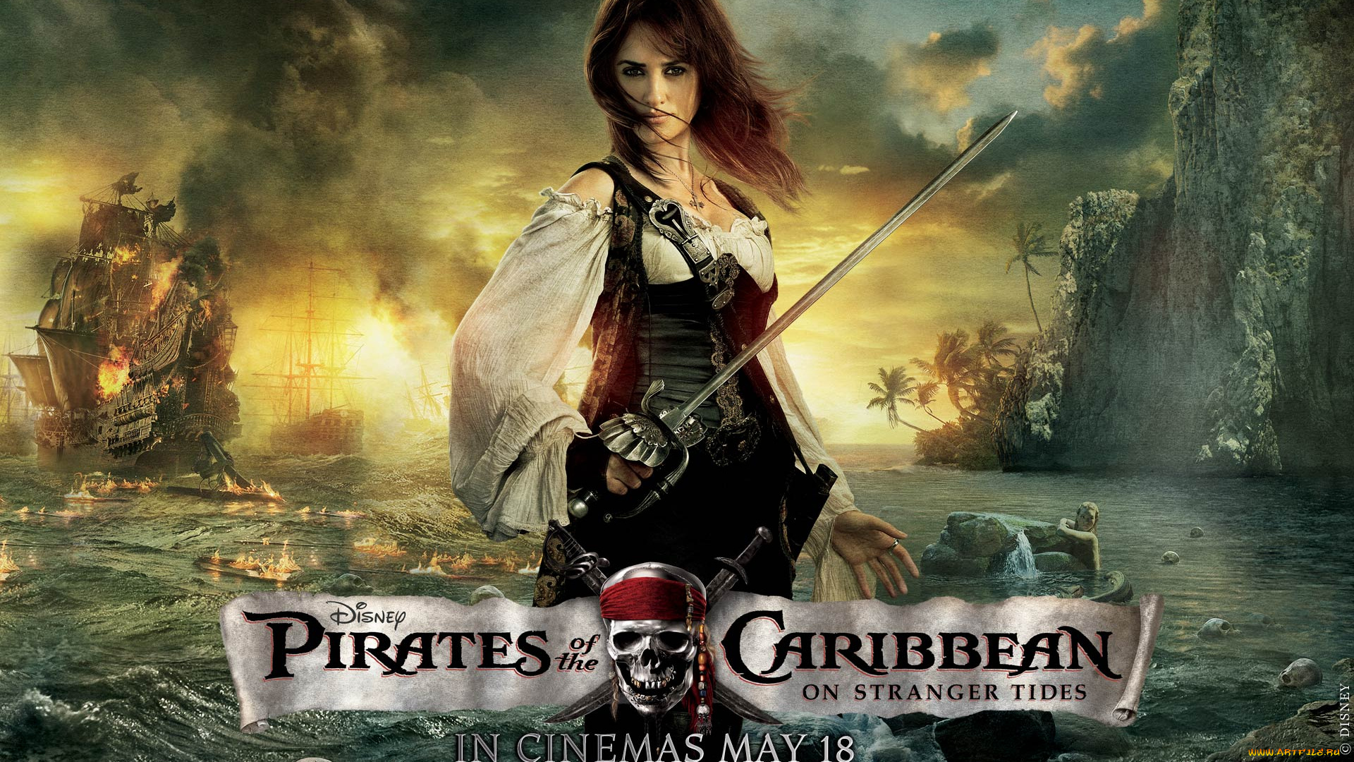 pirates, of, the, caribbean, on, stranger, tides, кино, фильмы