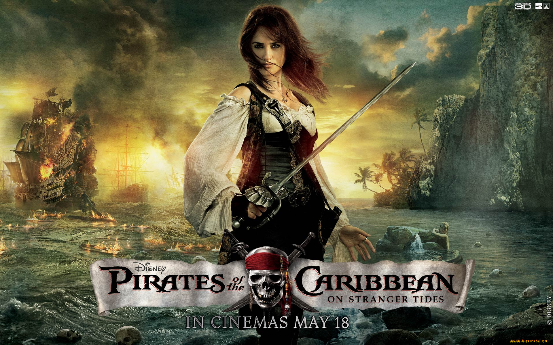 pirates, of, the, caribbean, on, stranger, tides, кино, фильмы