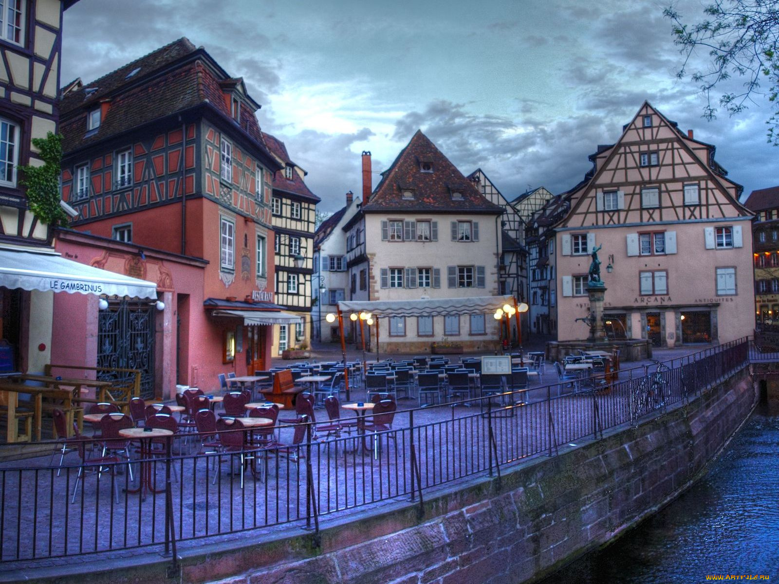 города, улицы, площади, набережные, colmar, france