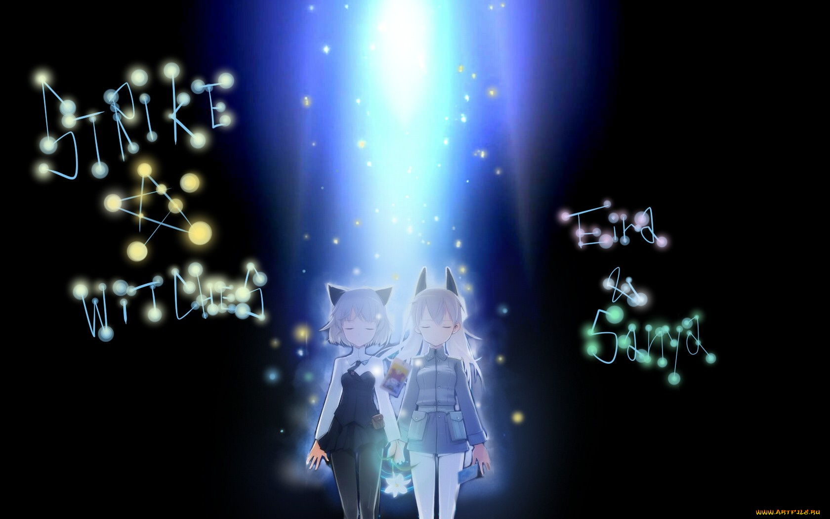 аниме, strike, witches