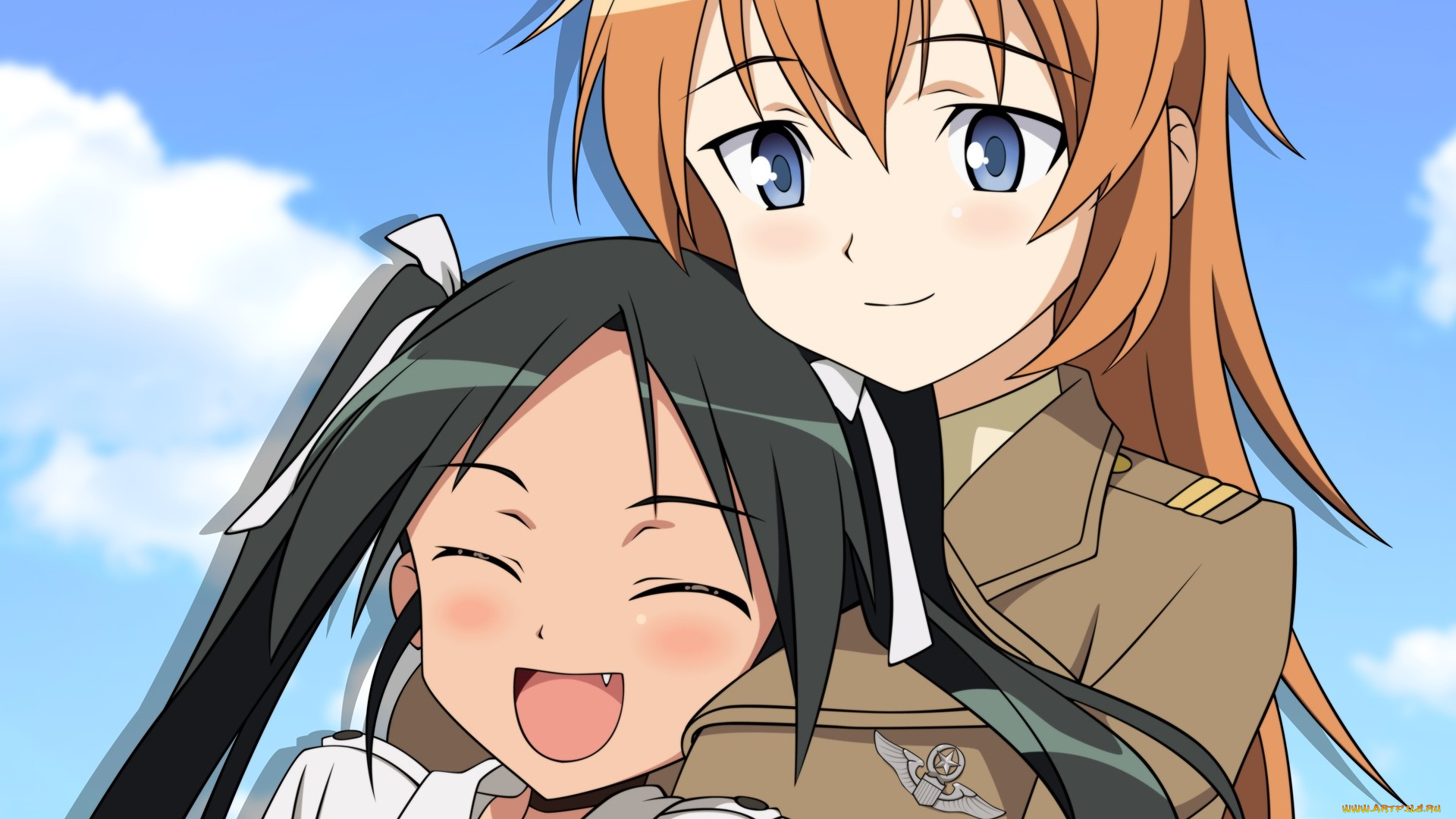 аниме, strike, witches