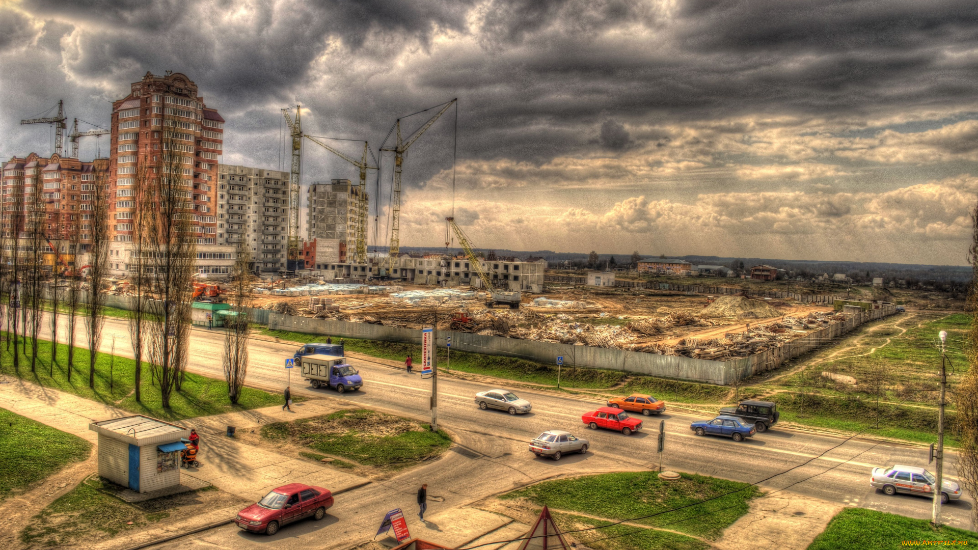 города, улицы, площади, набережные, перекресток