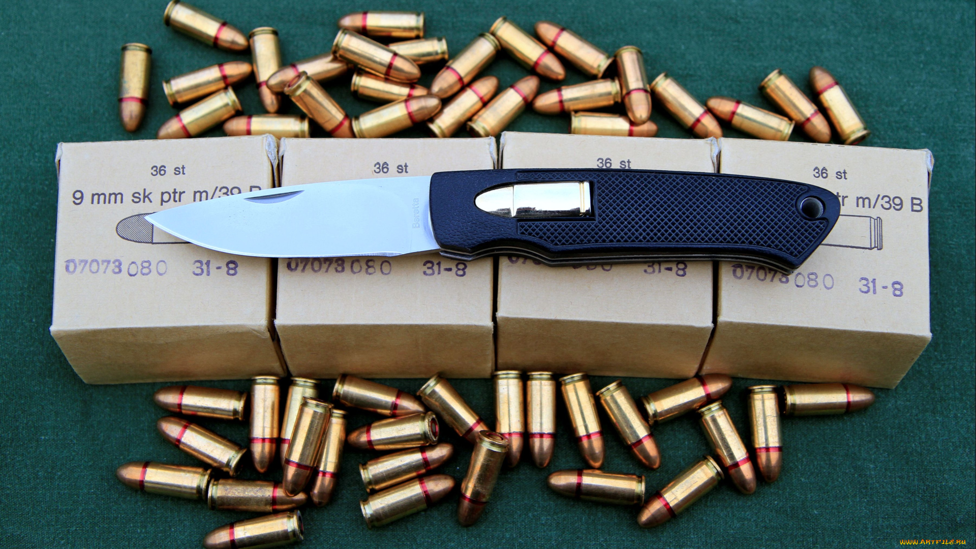 оружие, нож, пули