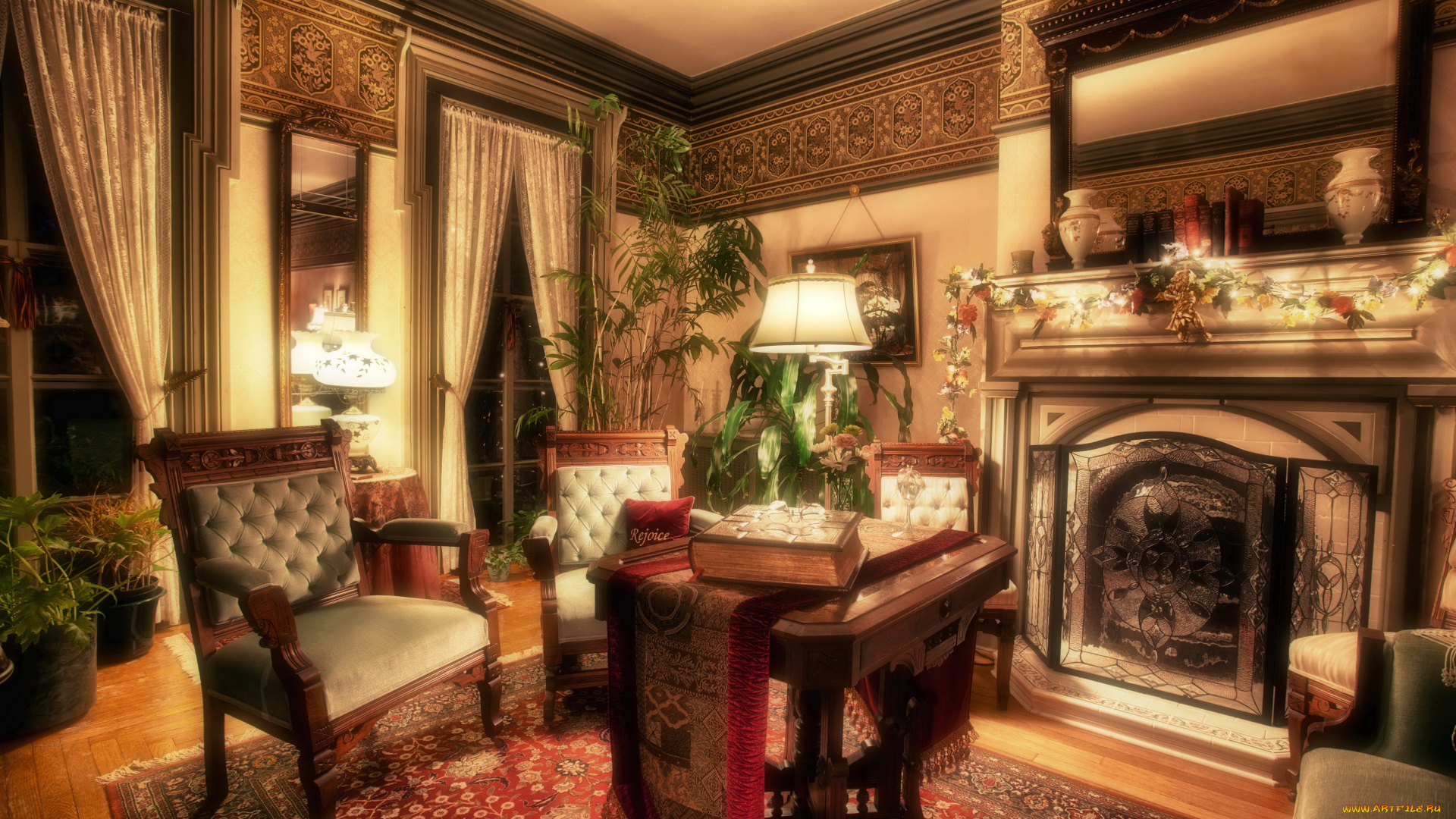 интерьер, гостиная