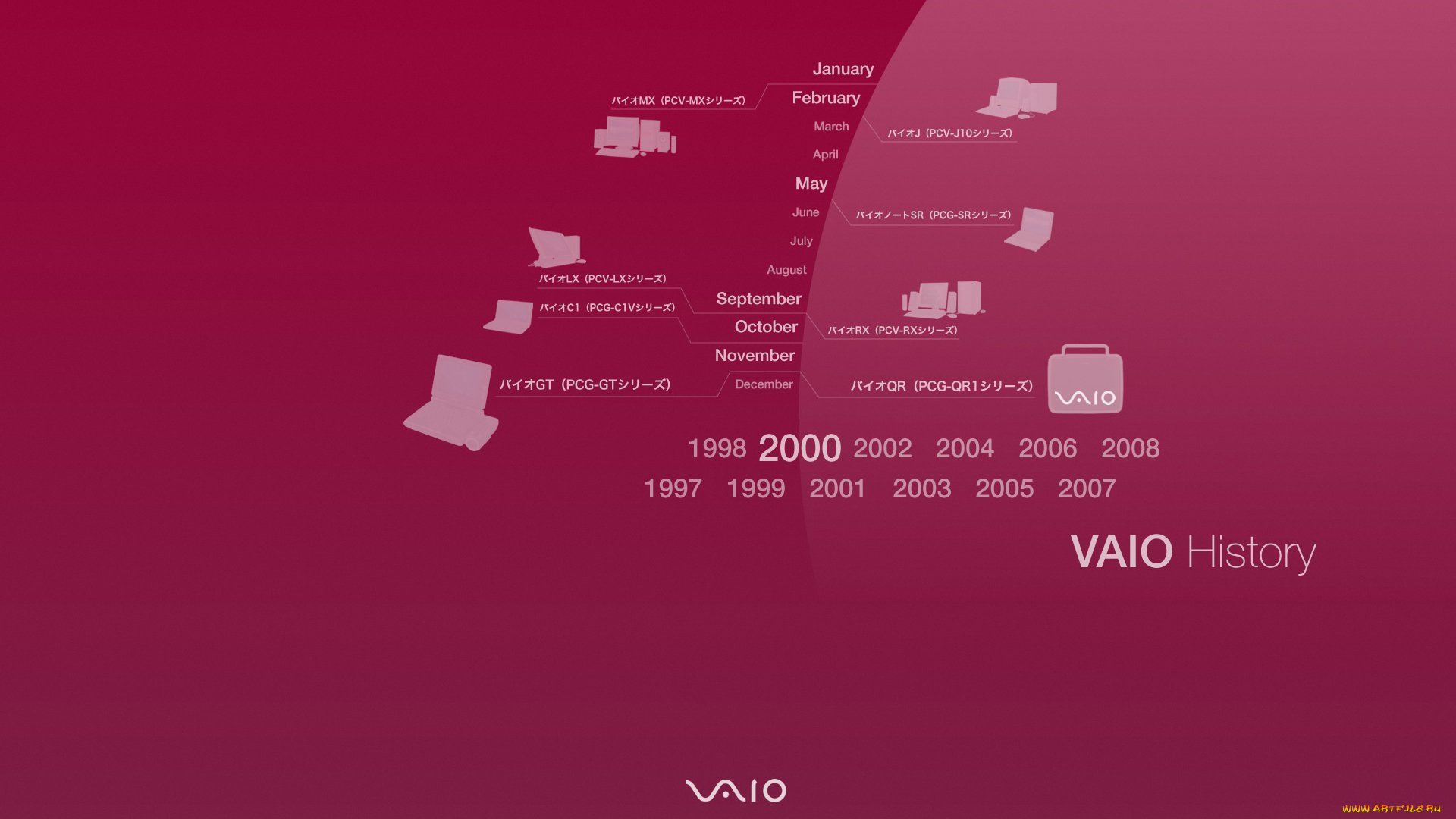 компьютеры, vaio, фон, ноутбук, логотип