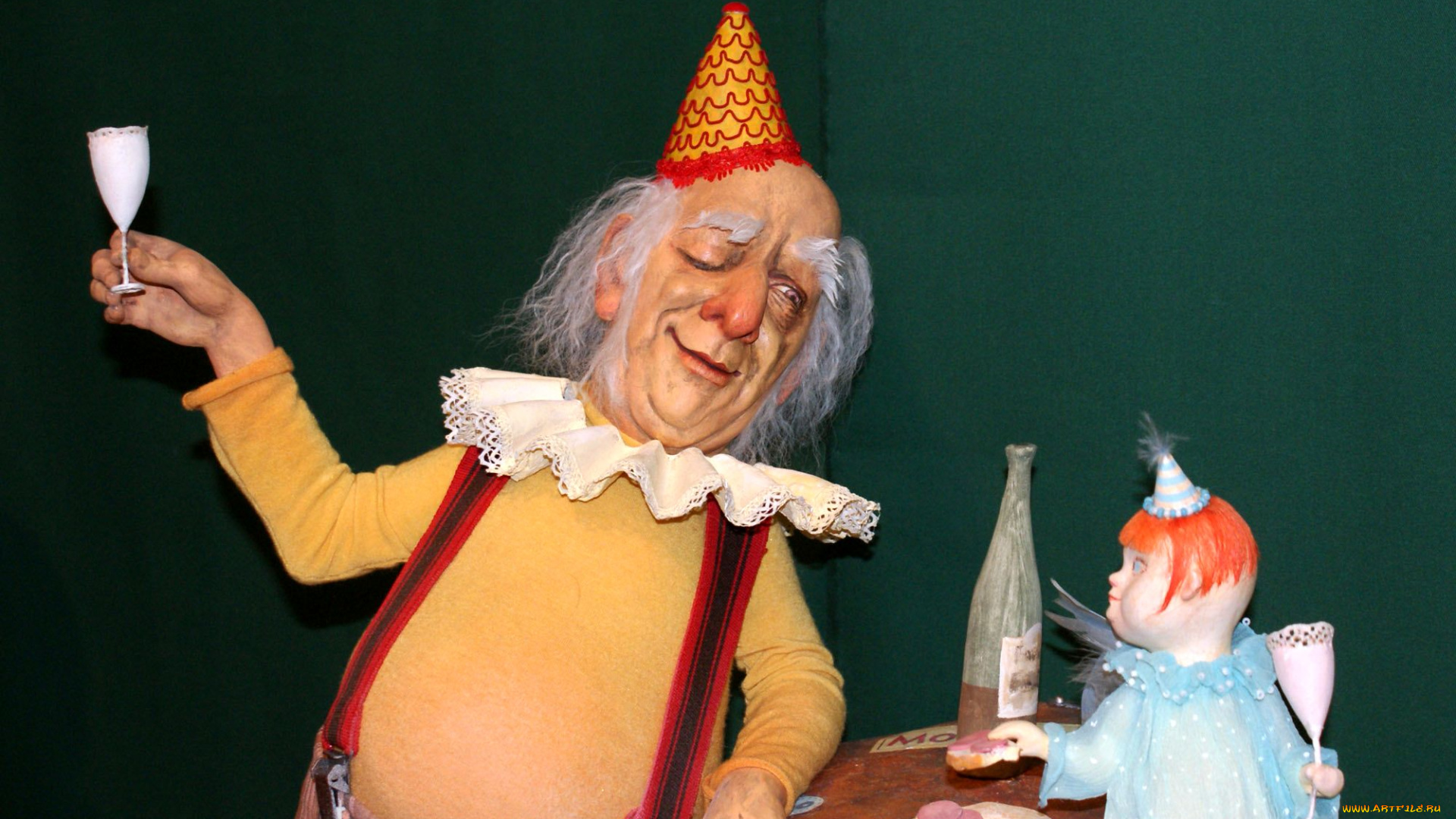 разное, игрушки, пьянка, циркачи, клоуны, куклы, эакуска