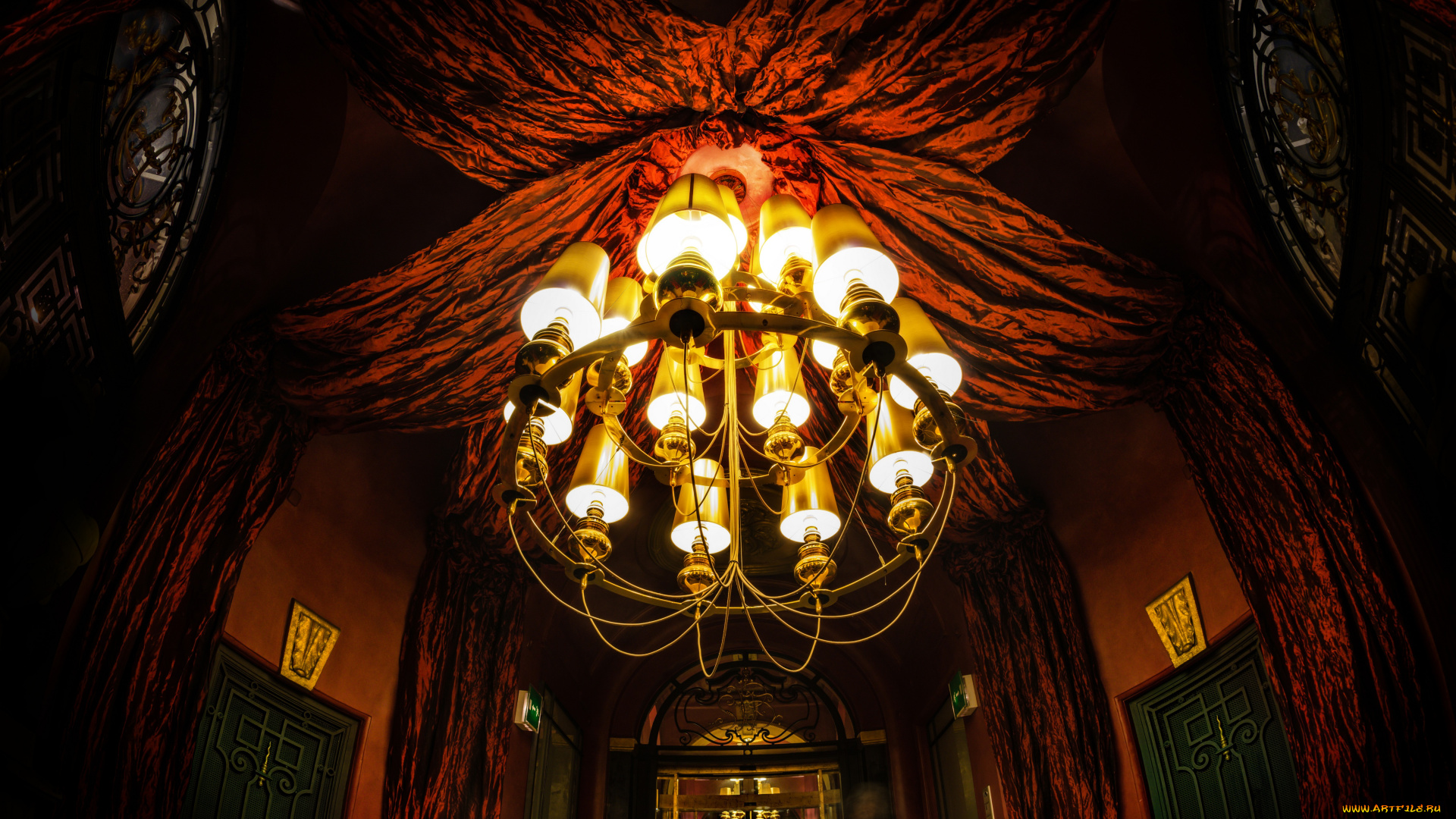 разное, осветительные, приборы, банк, люстра