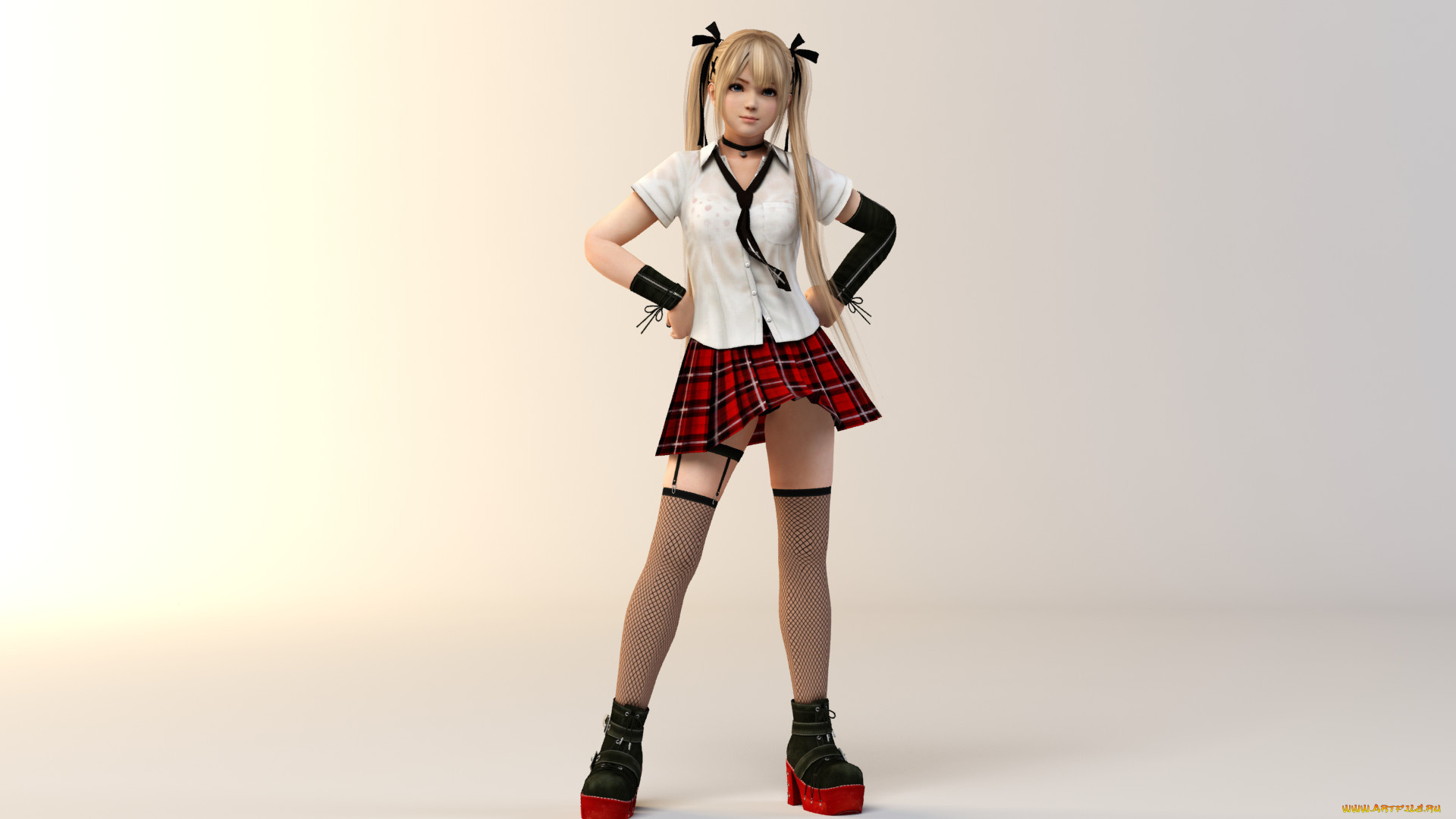 3д, графика, anime, , аниме, девушка, взгляд