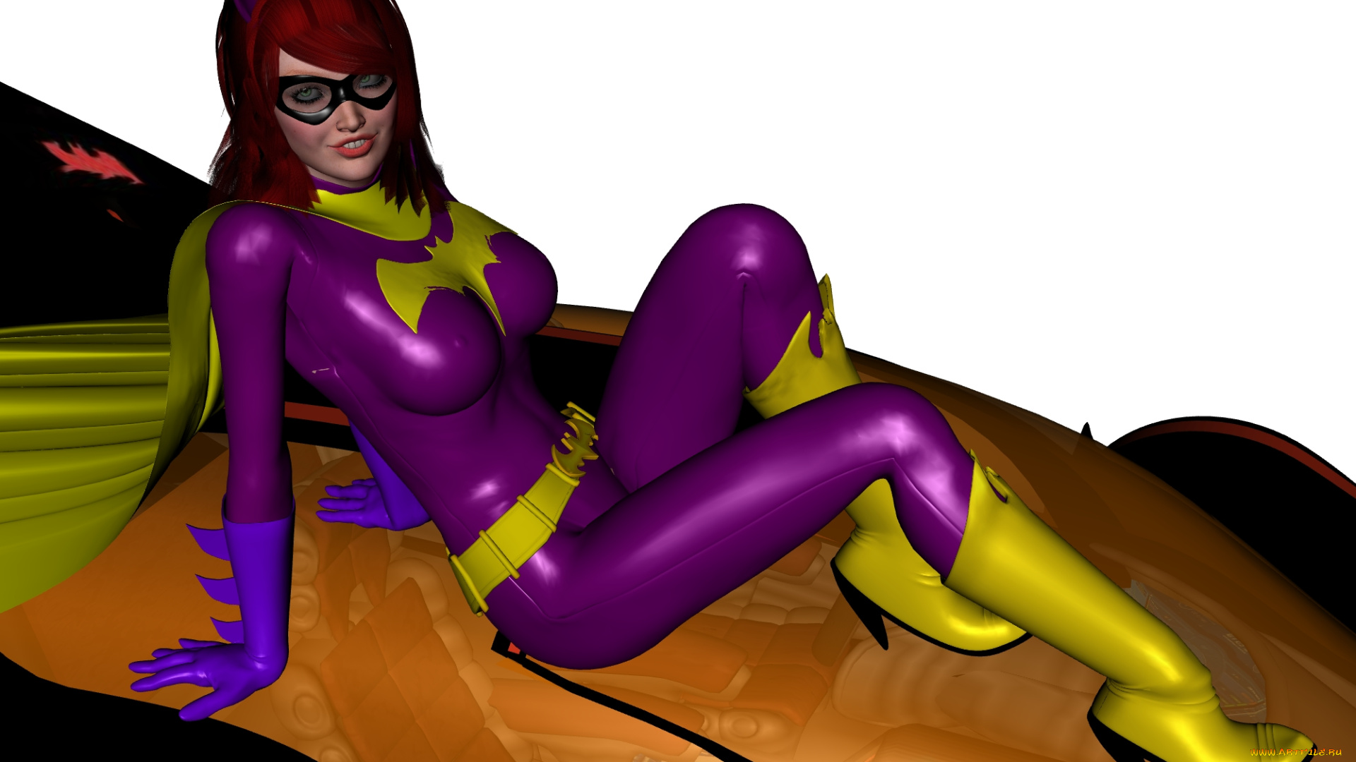 3д, графика, fantasy, , фантазия, улыбка, девушка, супермен