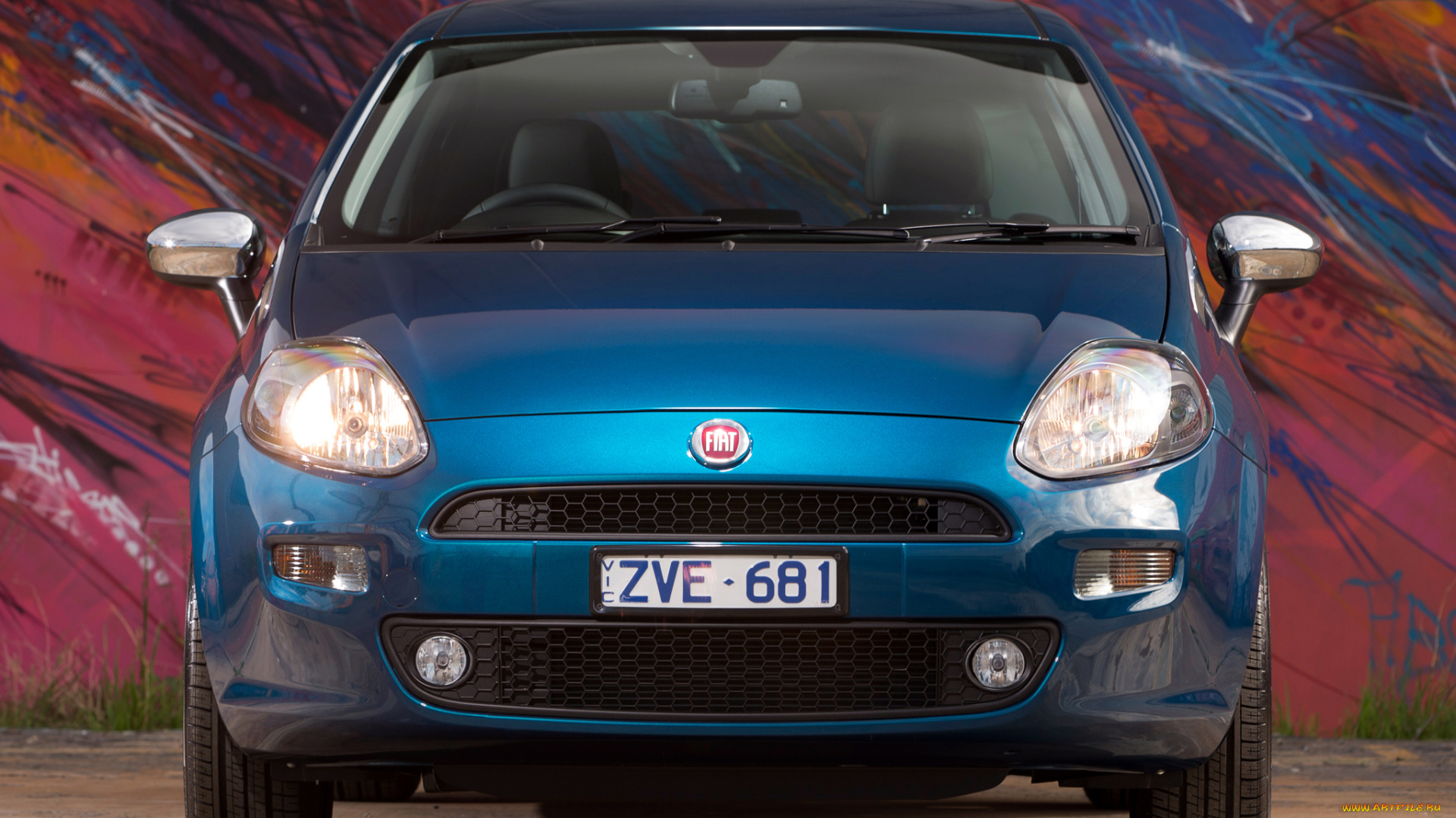 автомобили, fiat, punto, au-spec, 199, 2013, синий