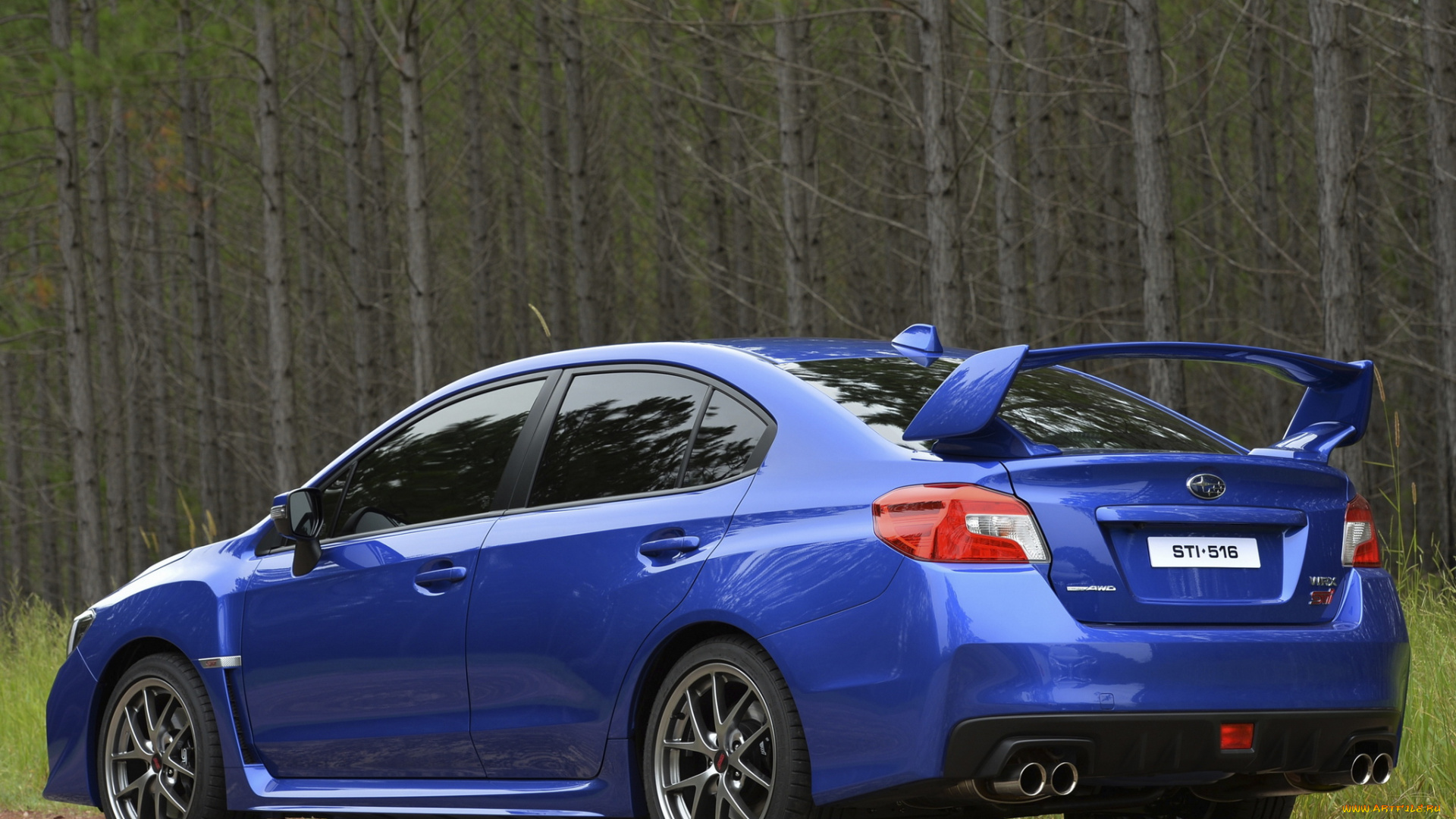 автомобили, subaru, 2014, sti, wrx, синий