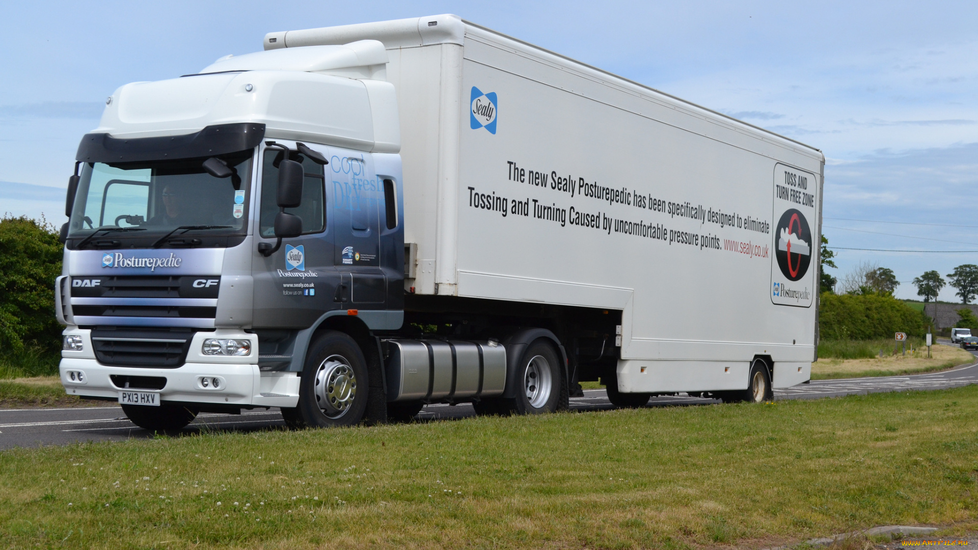 daf, автомобили, daf, , выставка, улица, грузовик, тягач, контейнеровоз