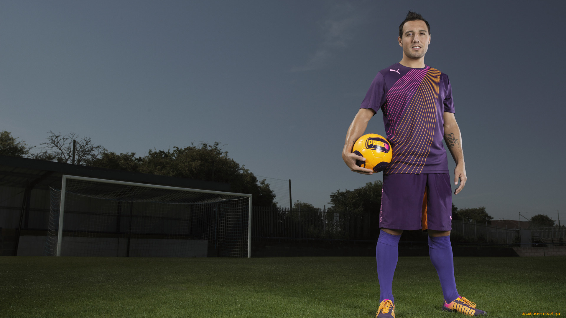 santi, cazorla, спорт, футбол, мяч, игрок, взгляд