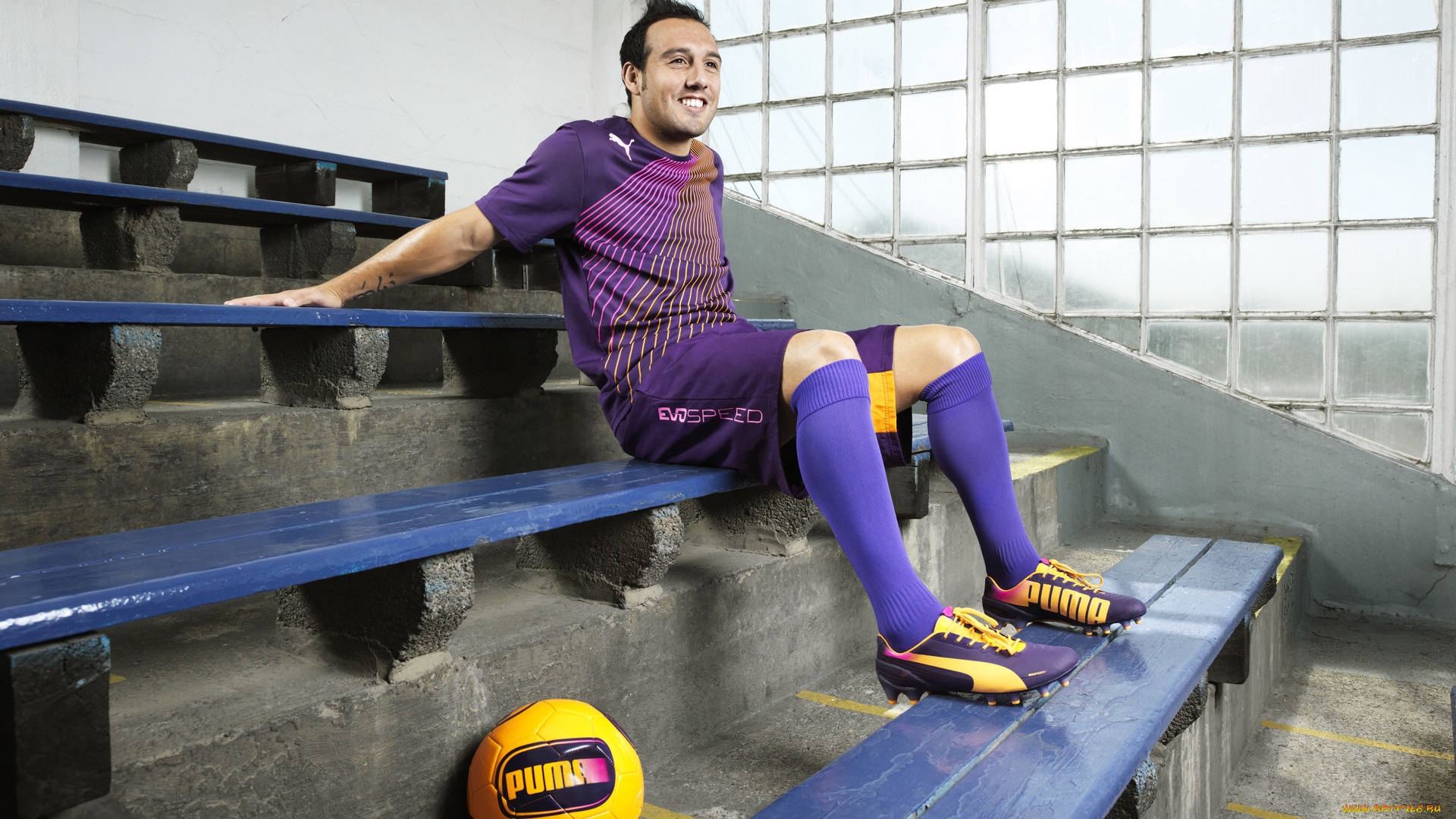 santi, cazorla, спорт, футбол, мяч, взгляд, игрок