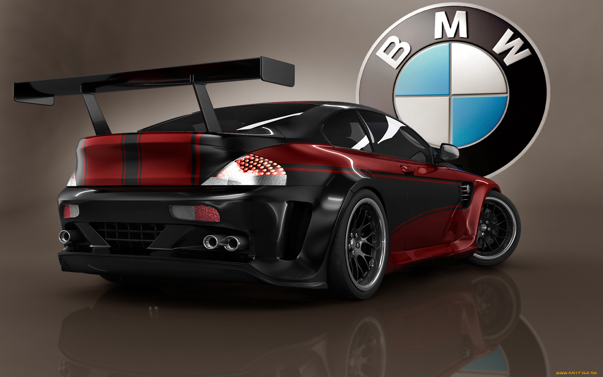 автомобили, 3д, m6, bmw, back, gt