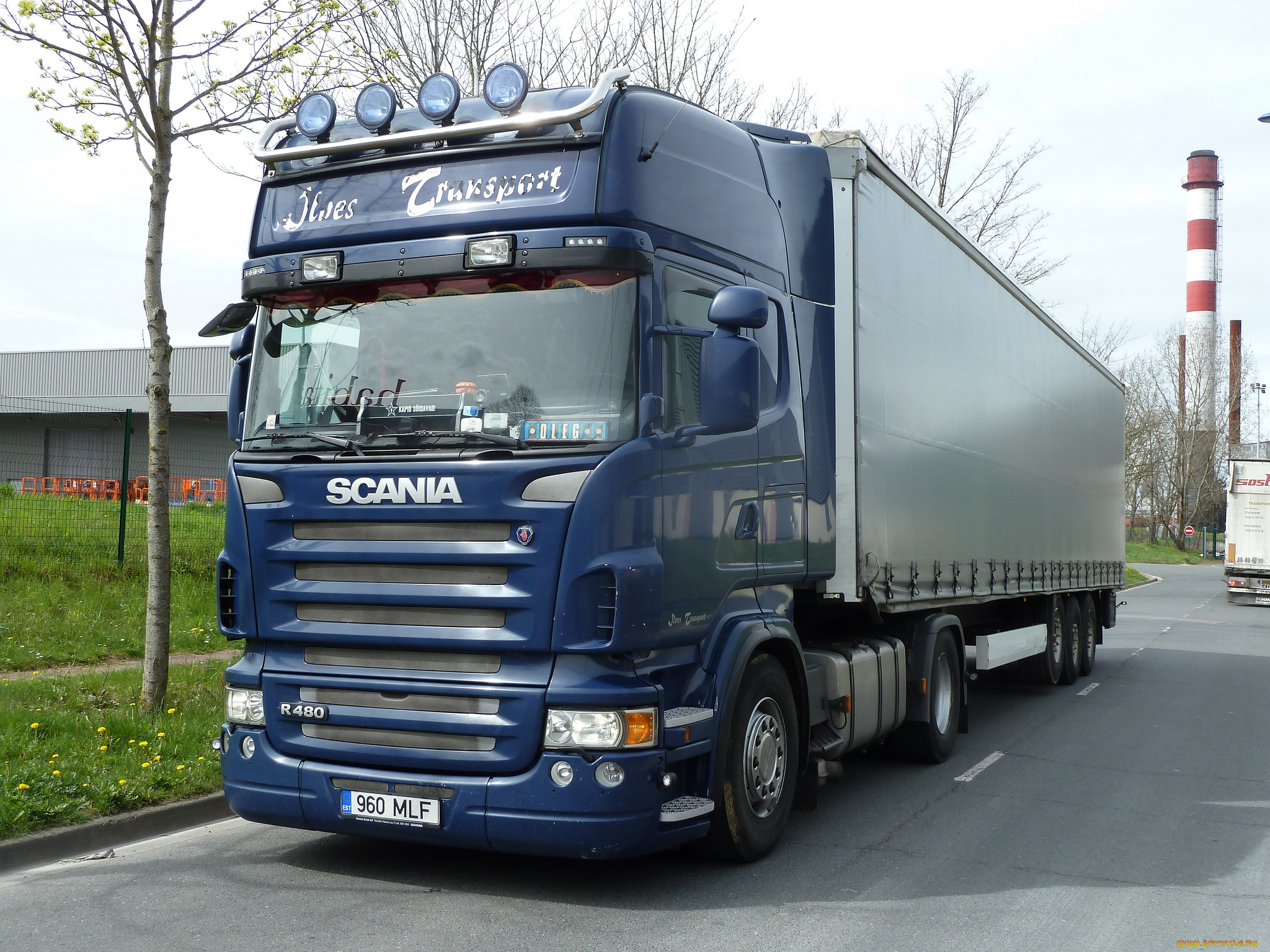 scania, автомобили, scania, , выставка, улица, контейнеровоз, тягач, грузовик