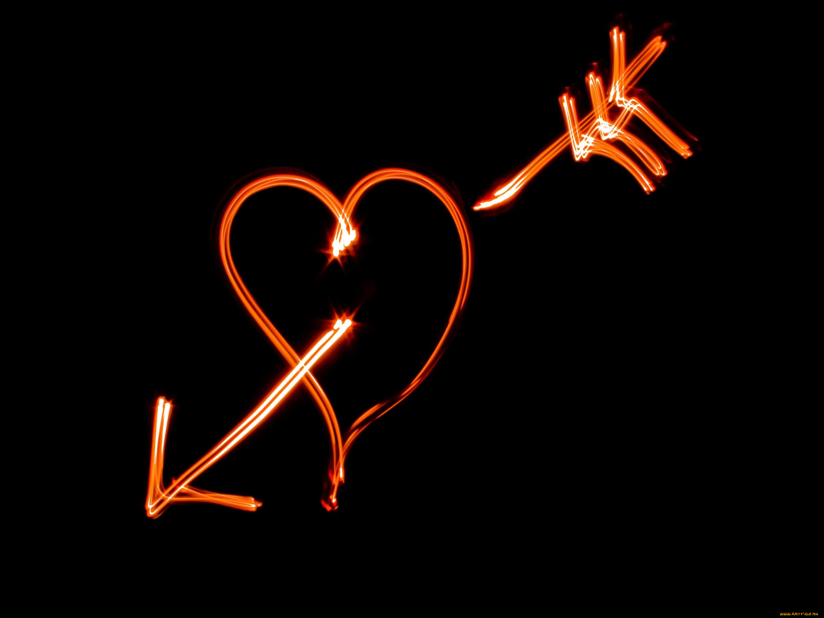 праздничные, день, святого, патрика, любовь, сердечко, стрела, черный, фон