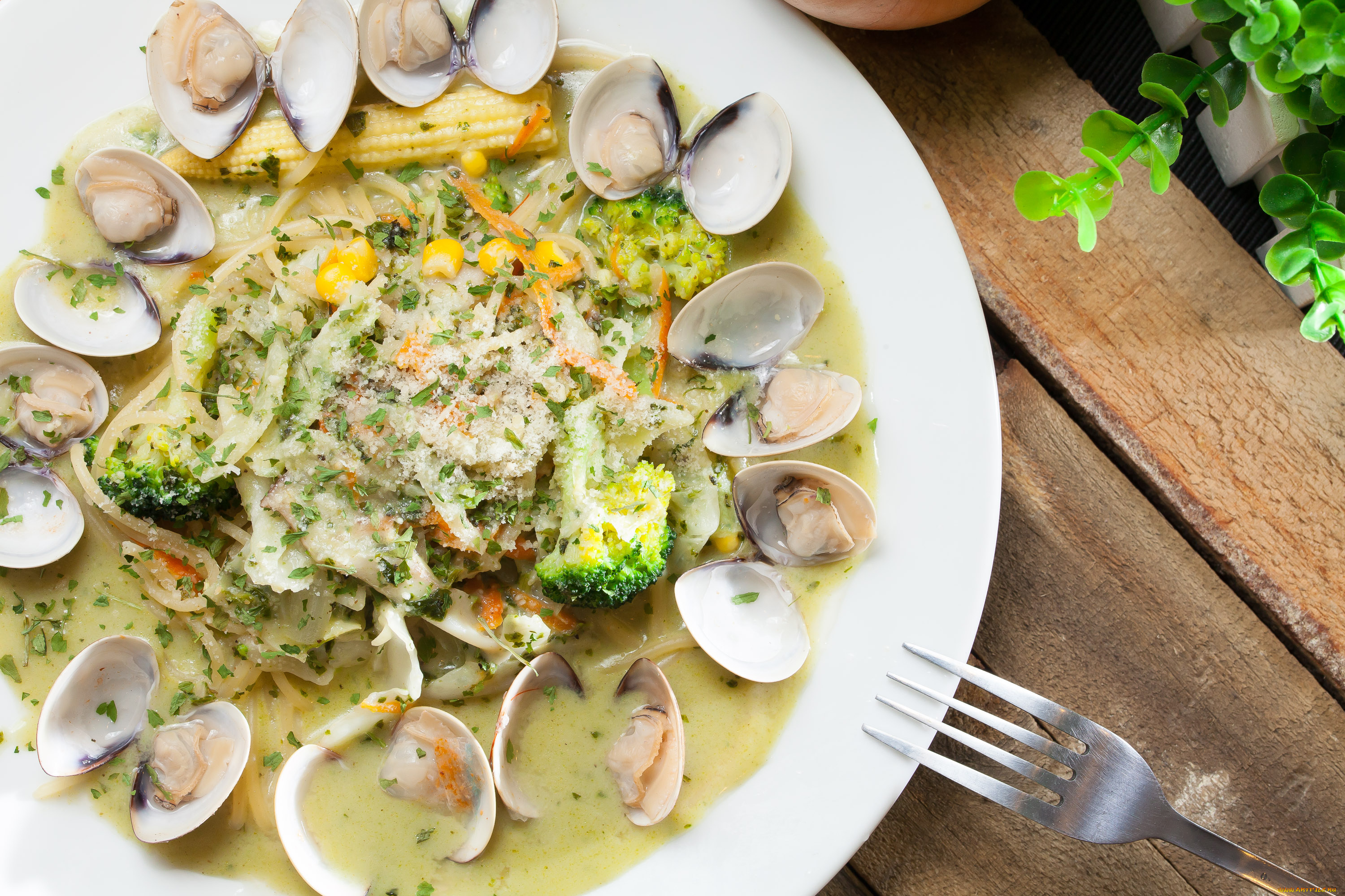 еда, рыбные, блюда, , с, морепродуктами, морепродукты, суп, первое, блюдо