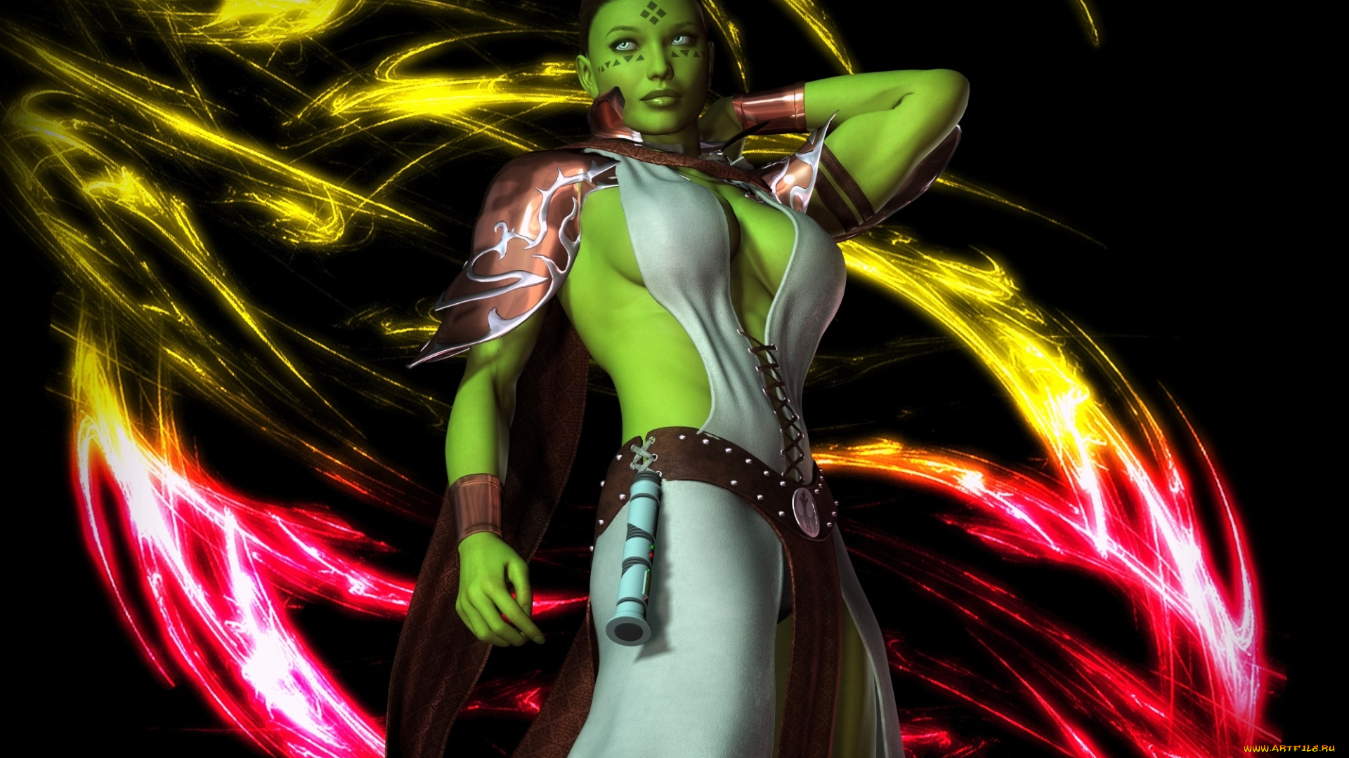 3д, графика, существа, , creatures, взгляд, халк, фон