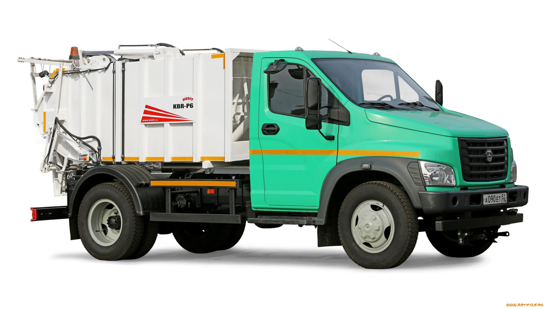 автомобили, мусоровозы, 2015г, газон, nex, c41r13, kbr-, на, шасси, газ, p6, next