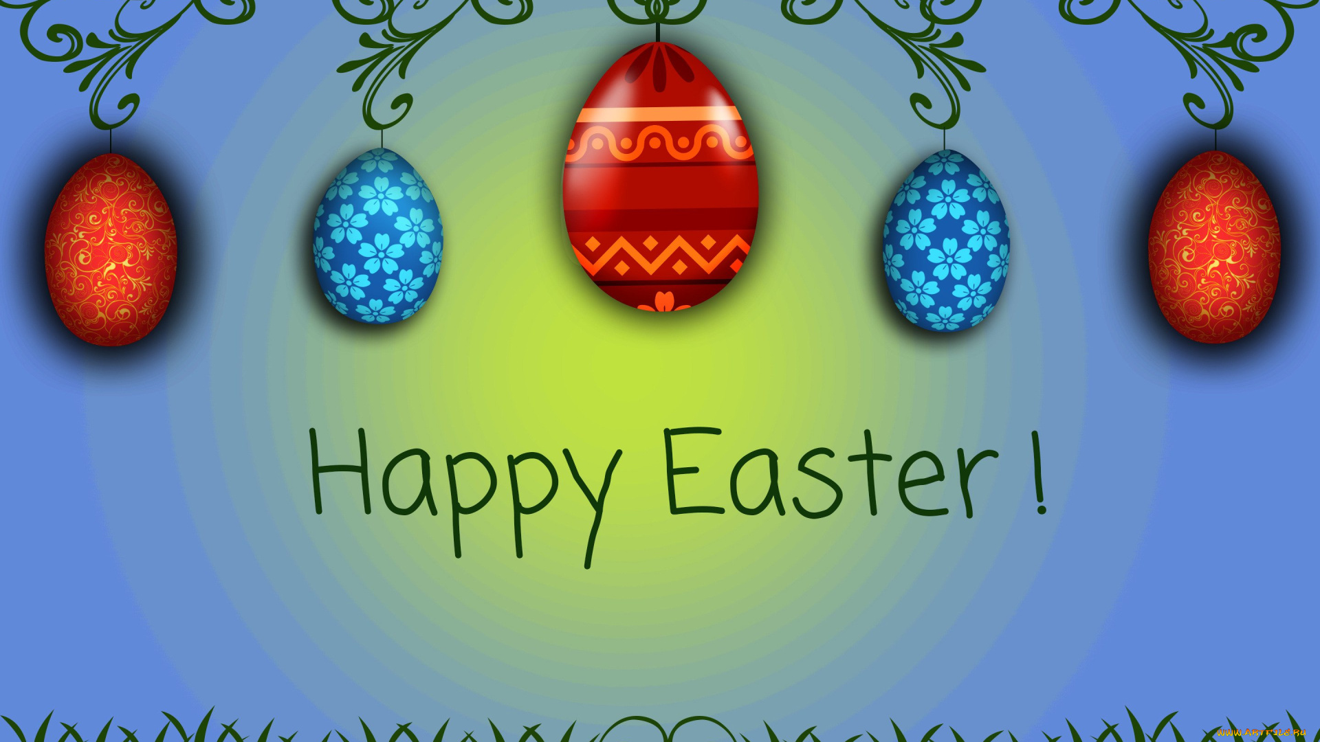 праздничные, пасха, яйца, узор, фон