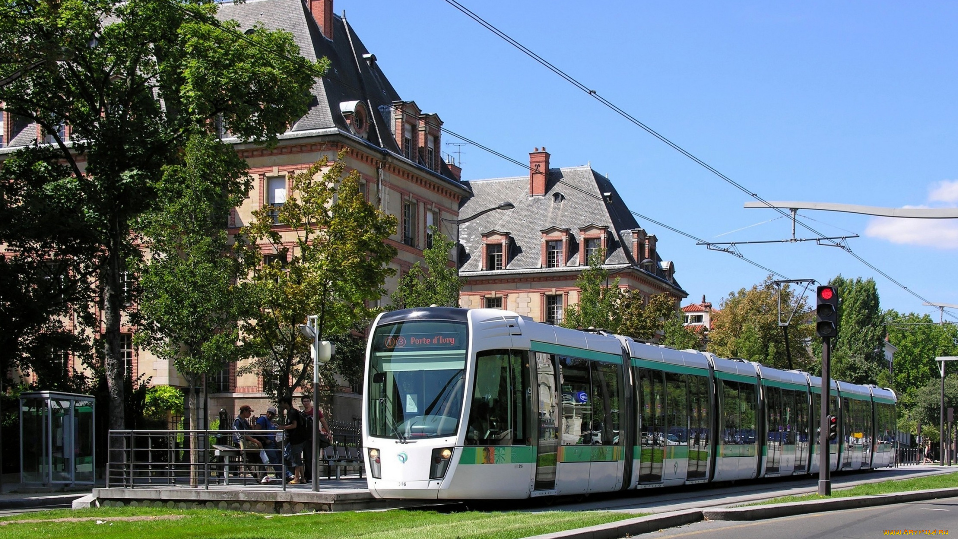 техника, трамваи, город, трамвай