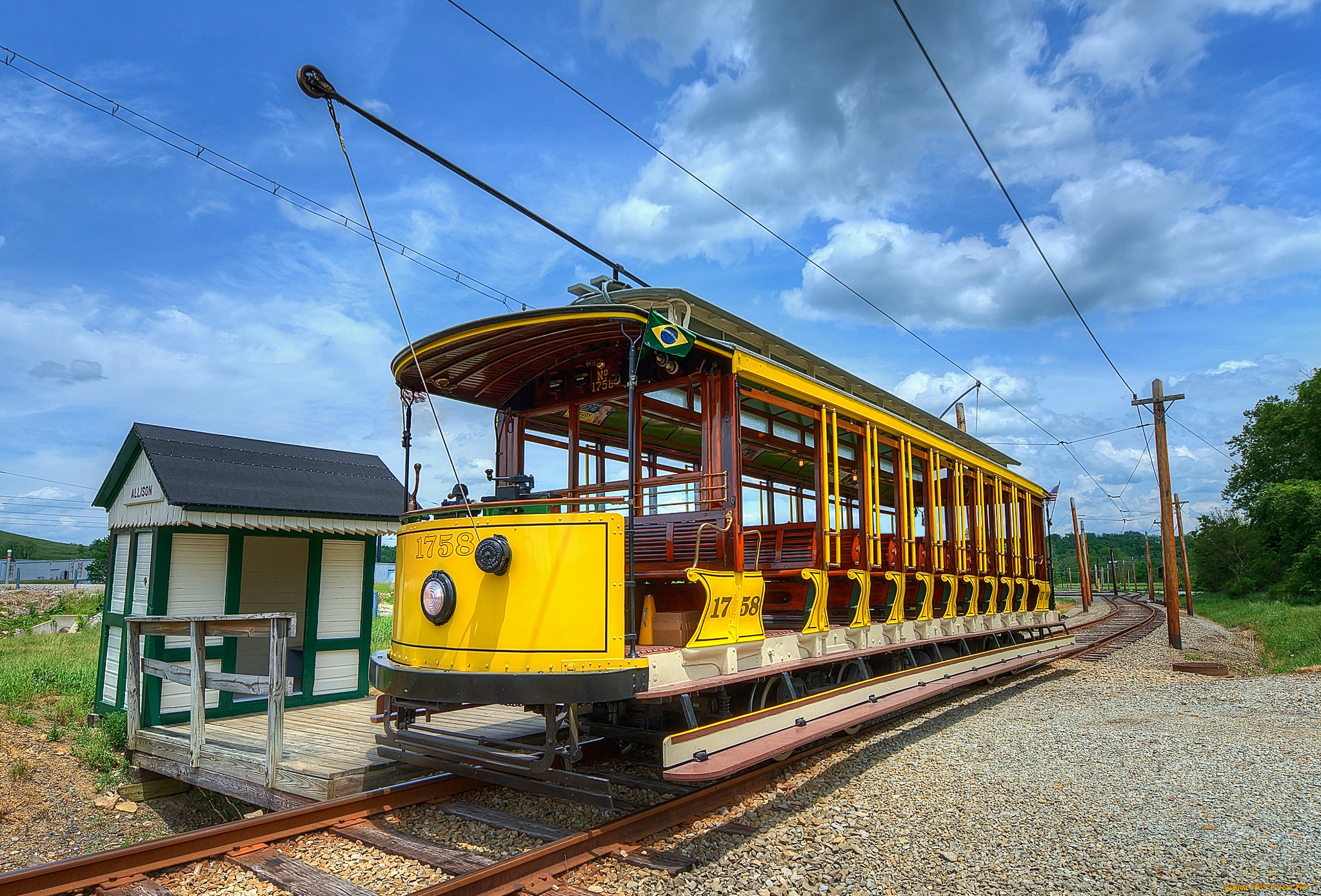 техника, трамваи, трамвай, город, рельсы