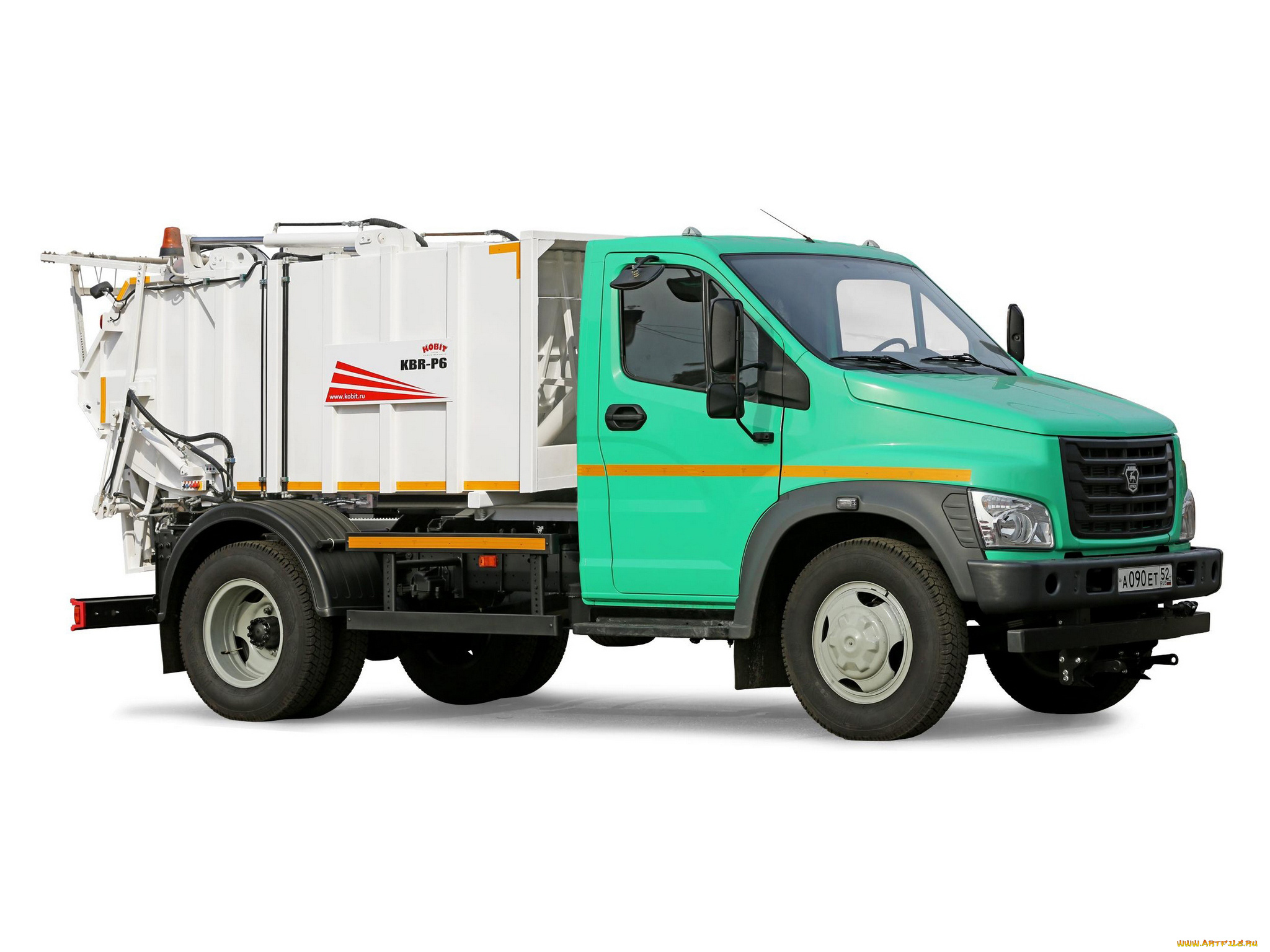 автомобили, мусоровозы, 2015г, газон, nex, c41r13, kbr-, на, шасси, газ, p6, next