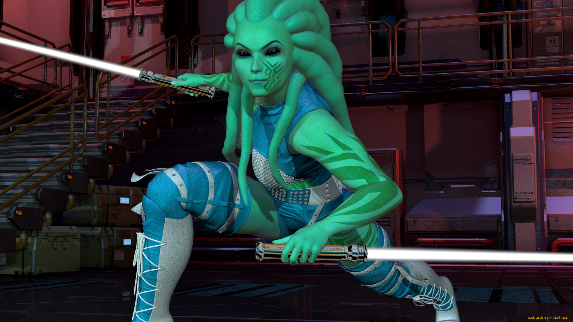 3д, графика, существа, , creatures, оружие, взгляд, халк, фон