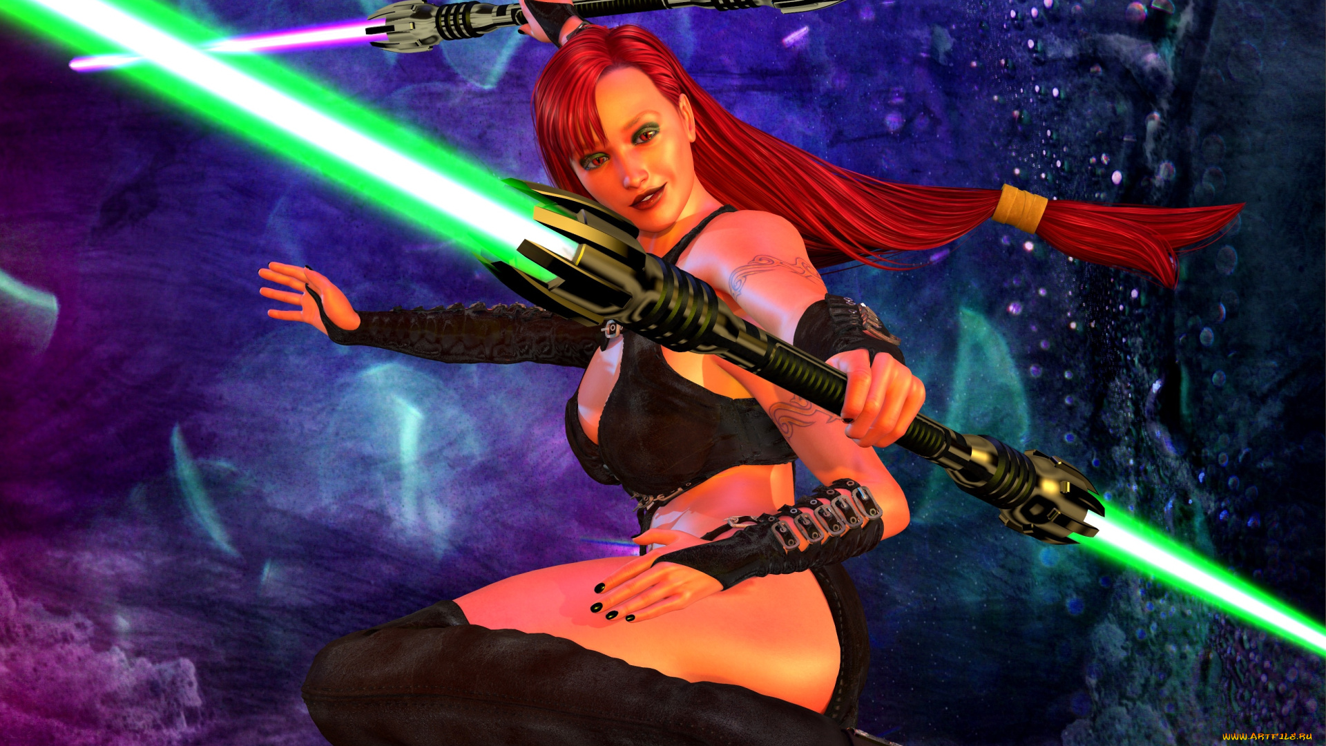 3д, графика, существа, , creatures, оружие, взгляд, халк, фон