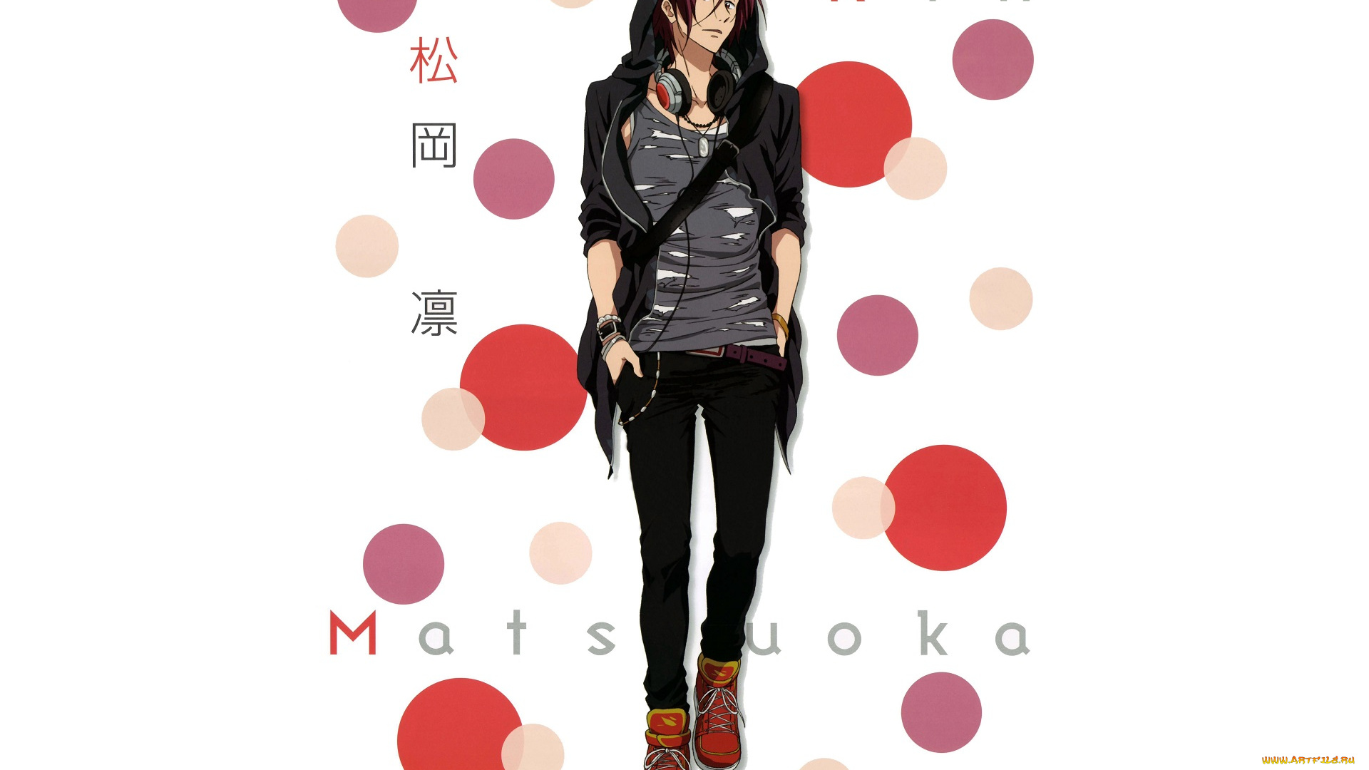 аниме, free, парнеь