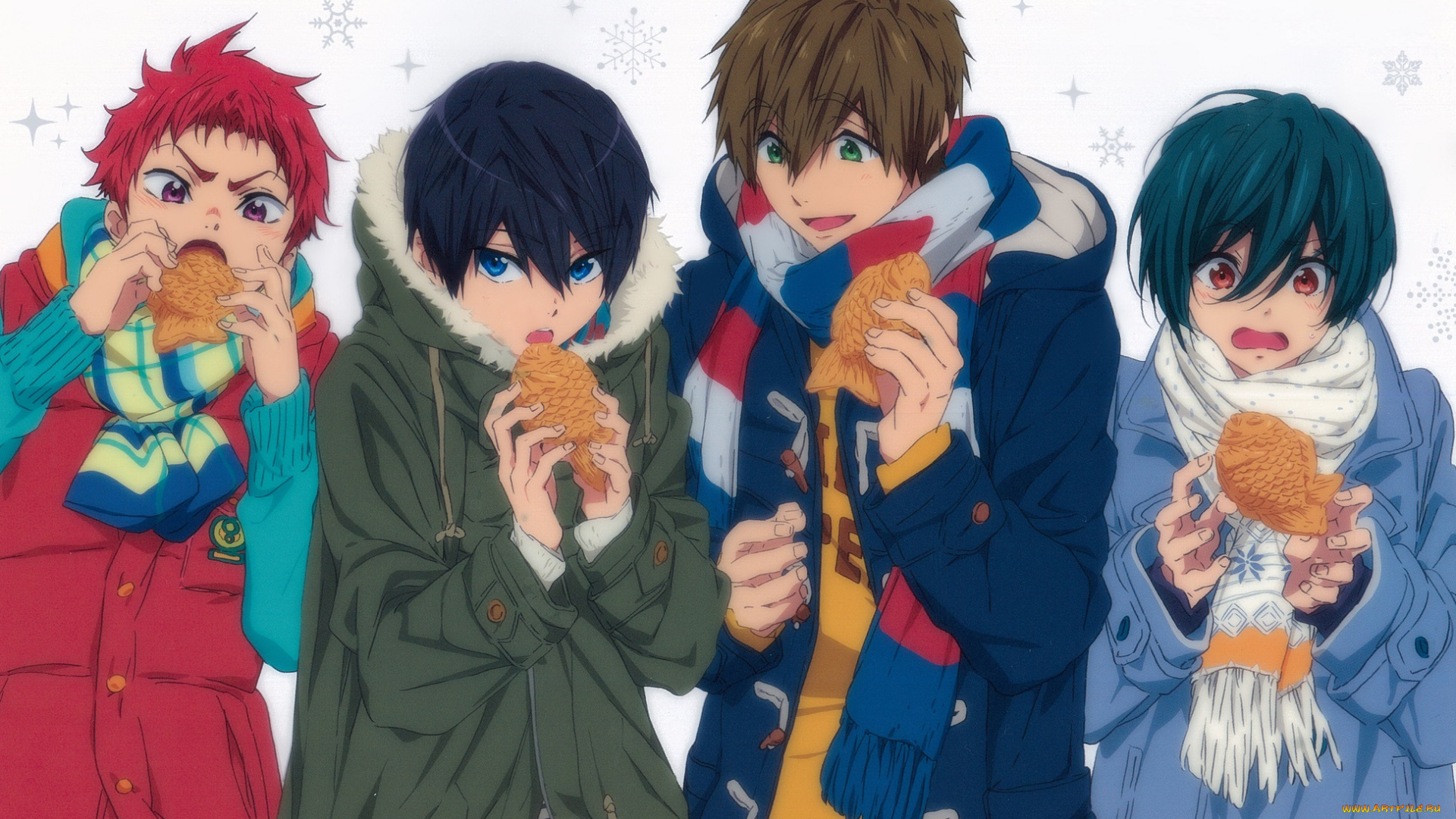 аниме, free, парни