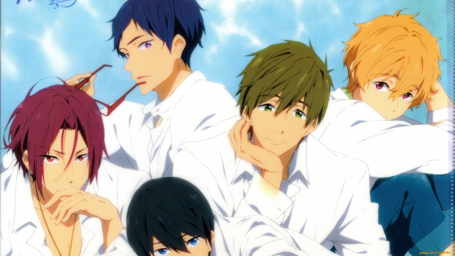 аниме, free, парни