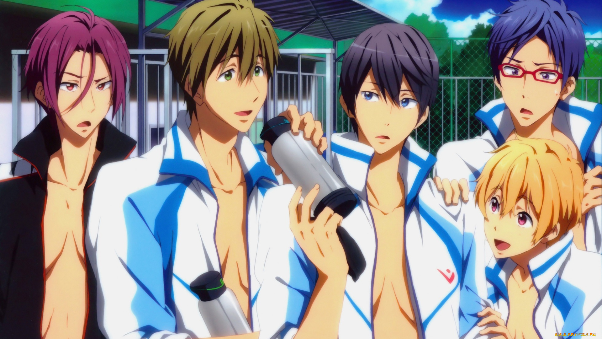 аниме, free, парни