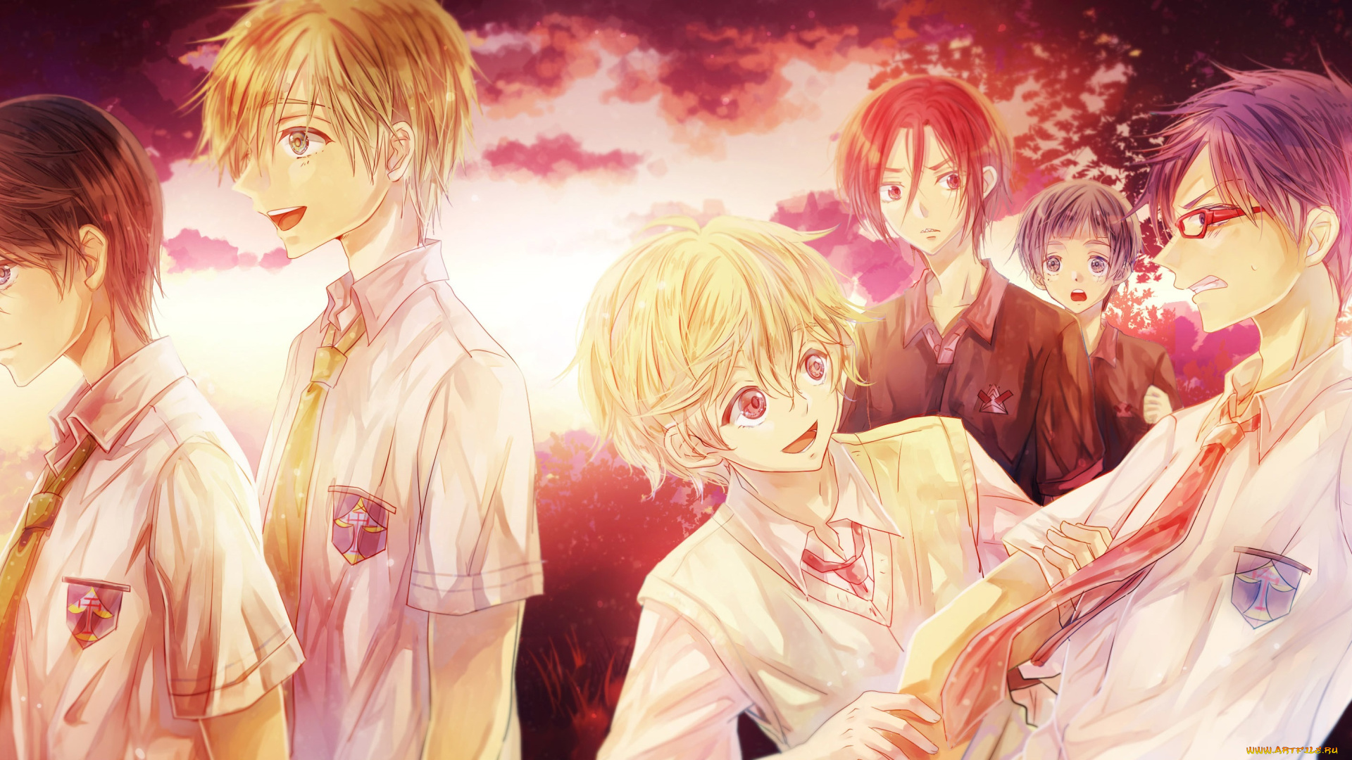 аниме, free, парни