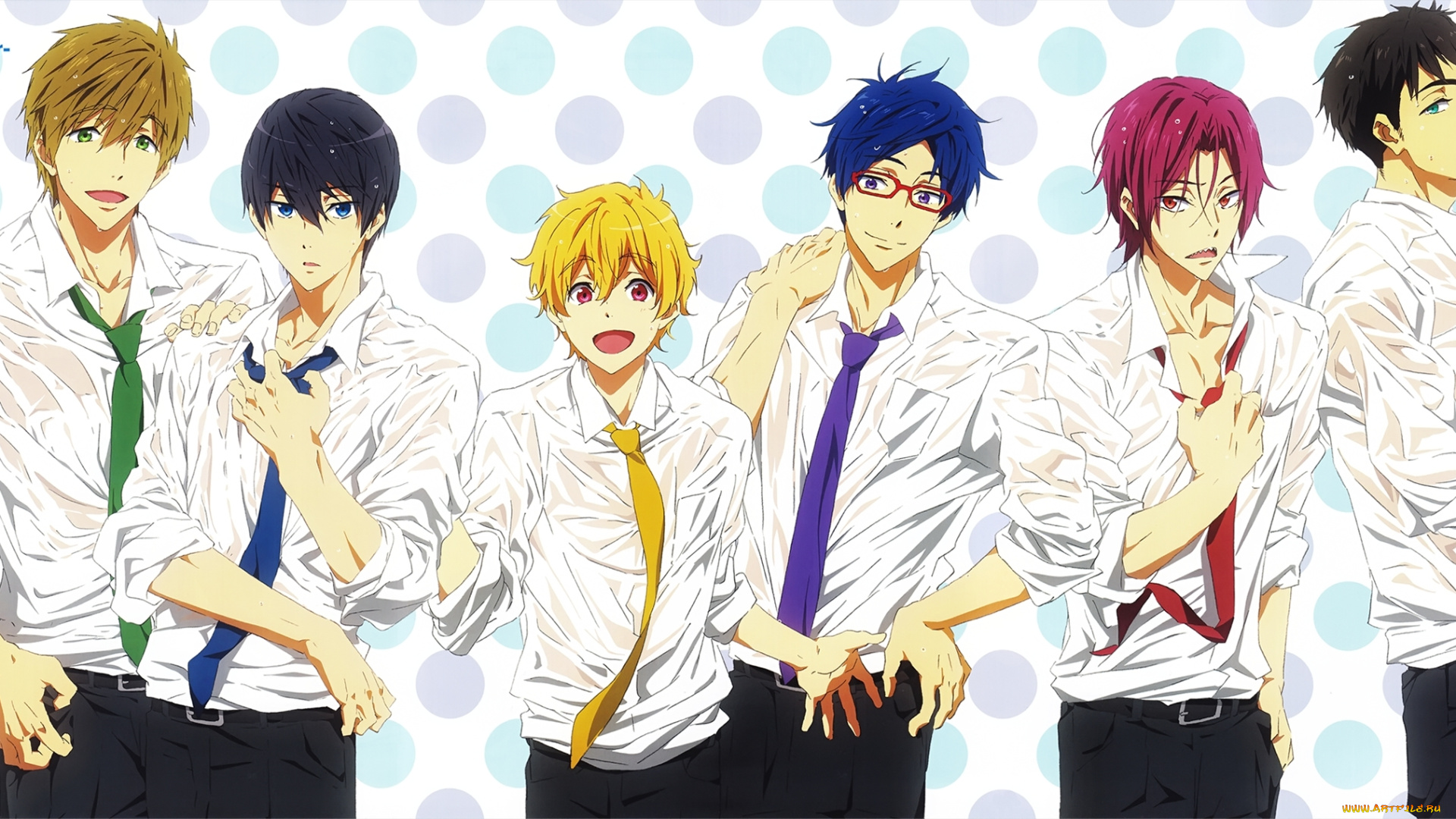 аниме, free, парни