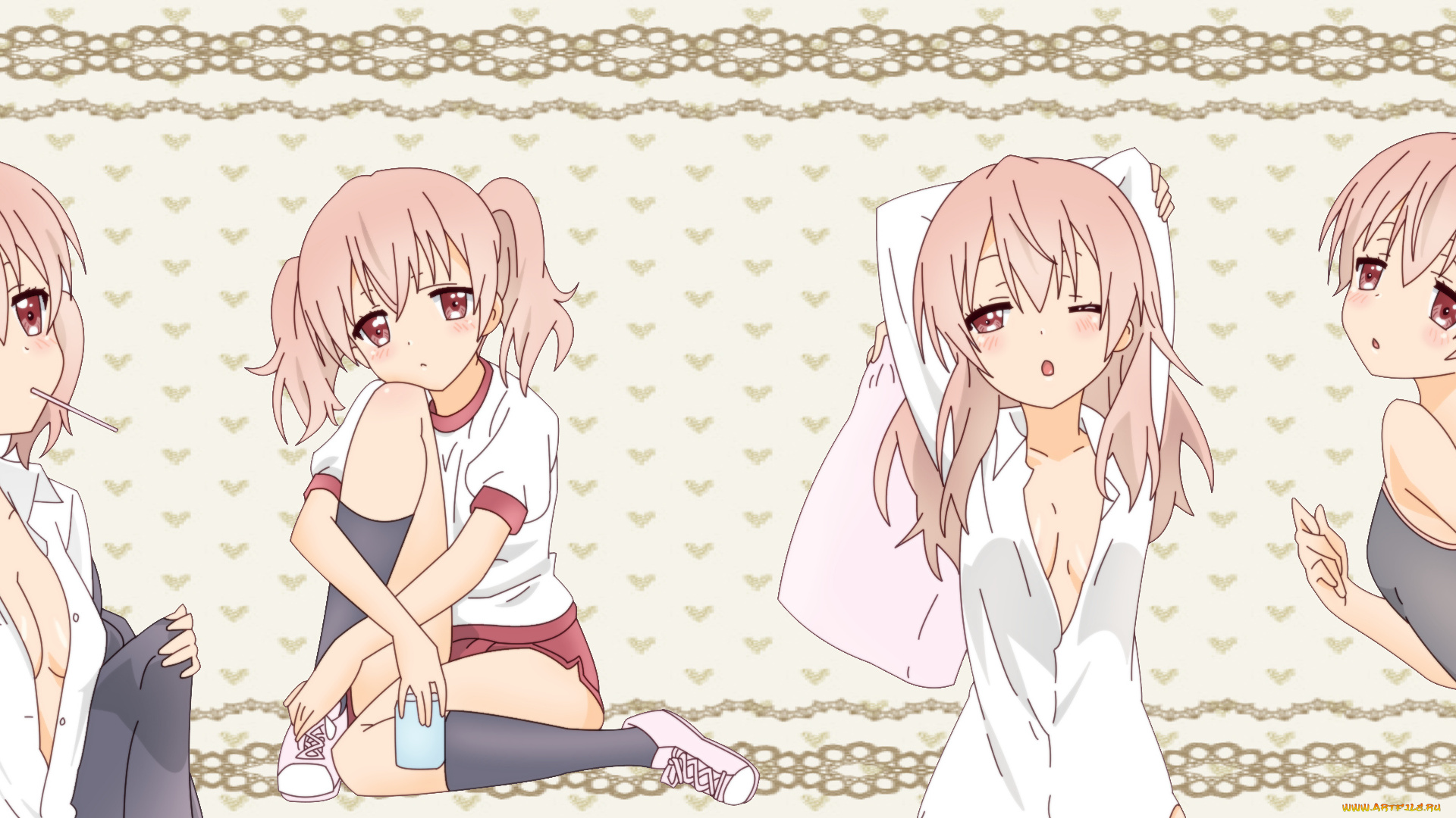 аниме, inu, x, boku, ss, девочка