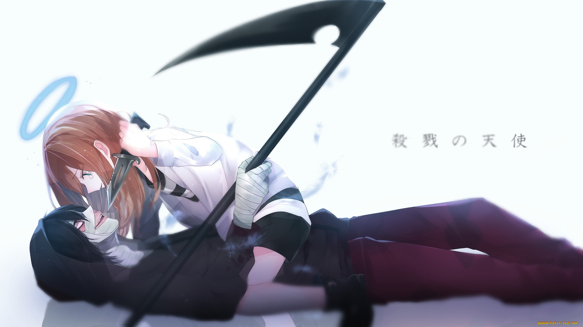 аниме, satsuriku, no, tenshi, satsuriku, no, tenshi, isaac, foster, rachel, gardner