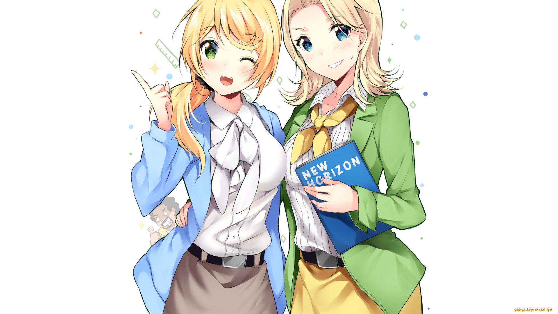 аниме, unknown, , другое, throtem, ellen, baker, new, horizon