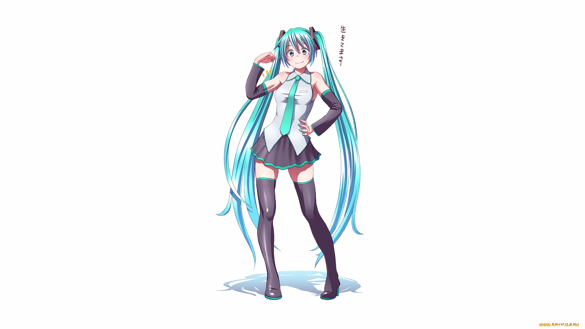 аниме, vocaloid, hatsune, miku