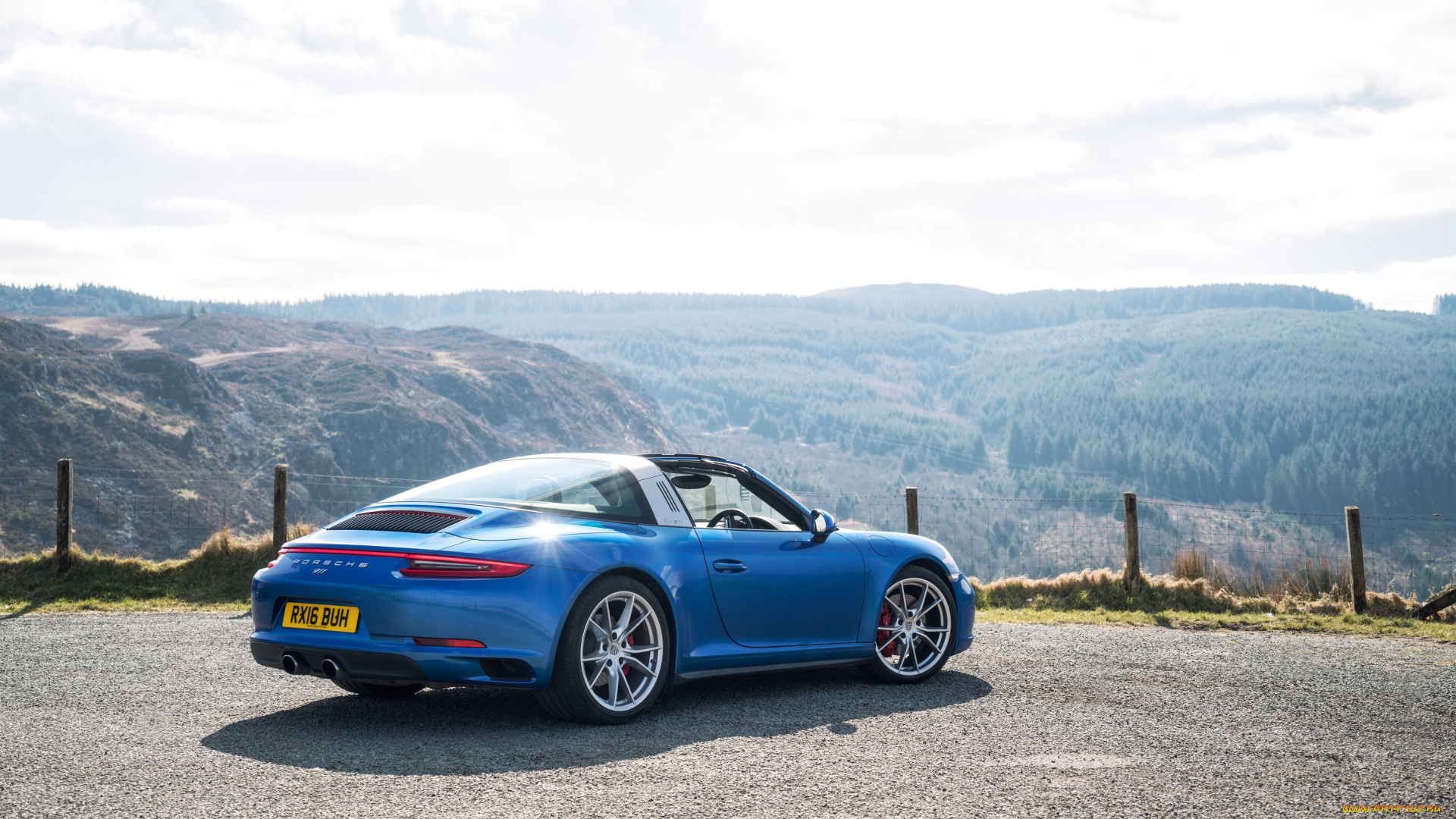 автомобили, porsche, красный, cabriolet, 911, carrera, 4s, 2016г, 991, uk-spec