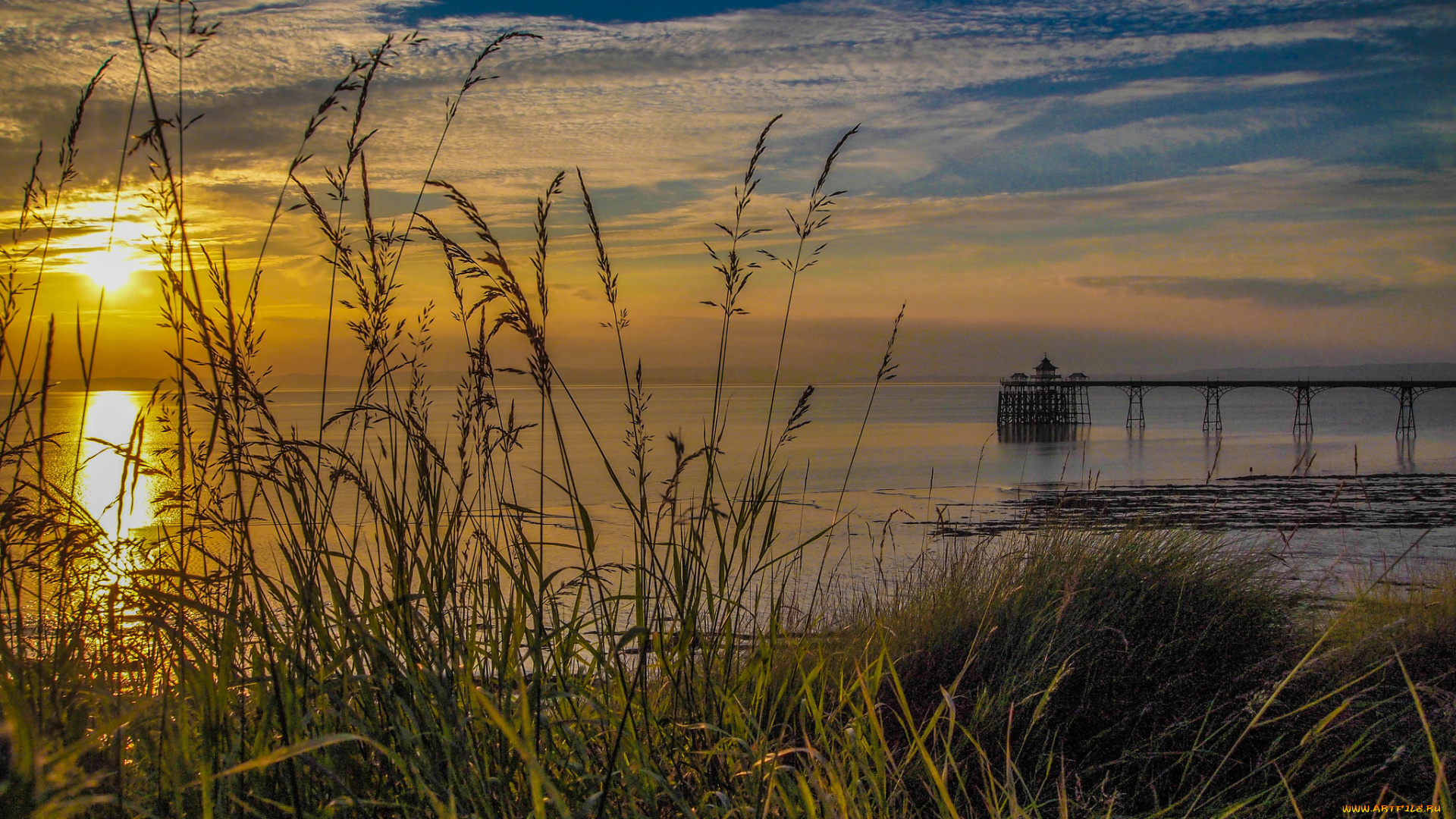 природа, восходы, закаты, вечер