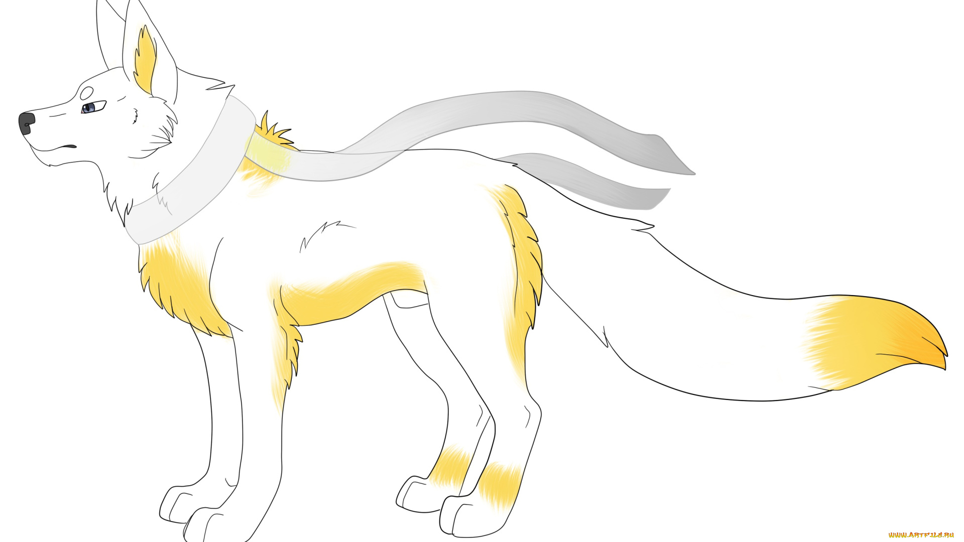 рисованное, животные, , собаки, собака, взгляд, фон