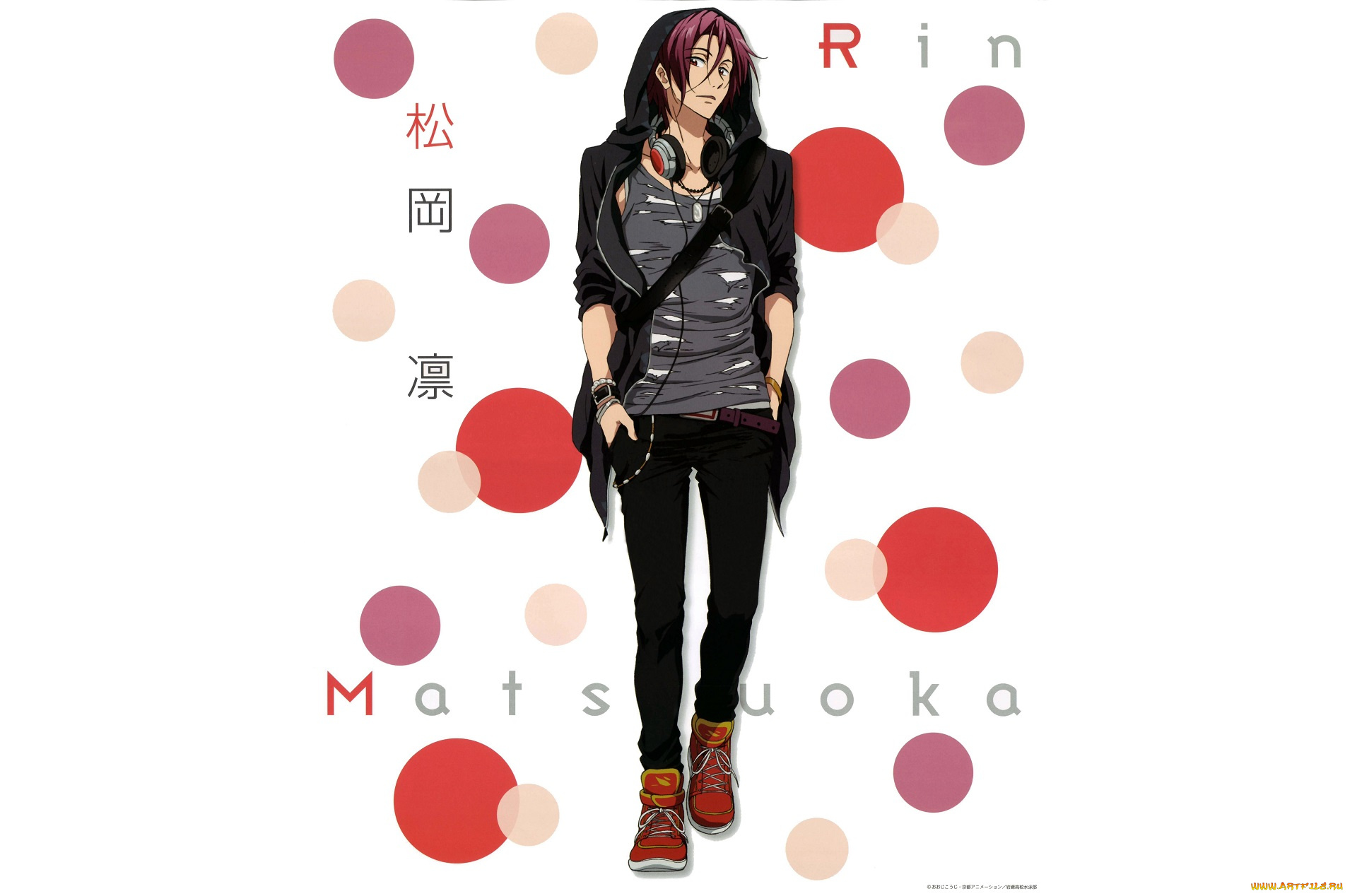 аниме, free, парнеь