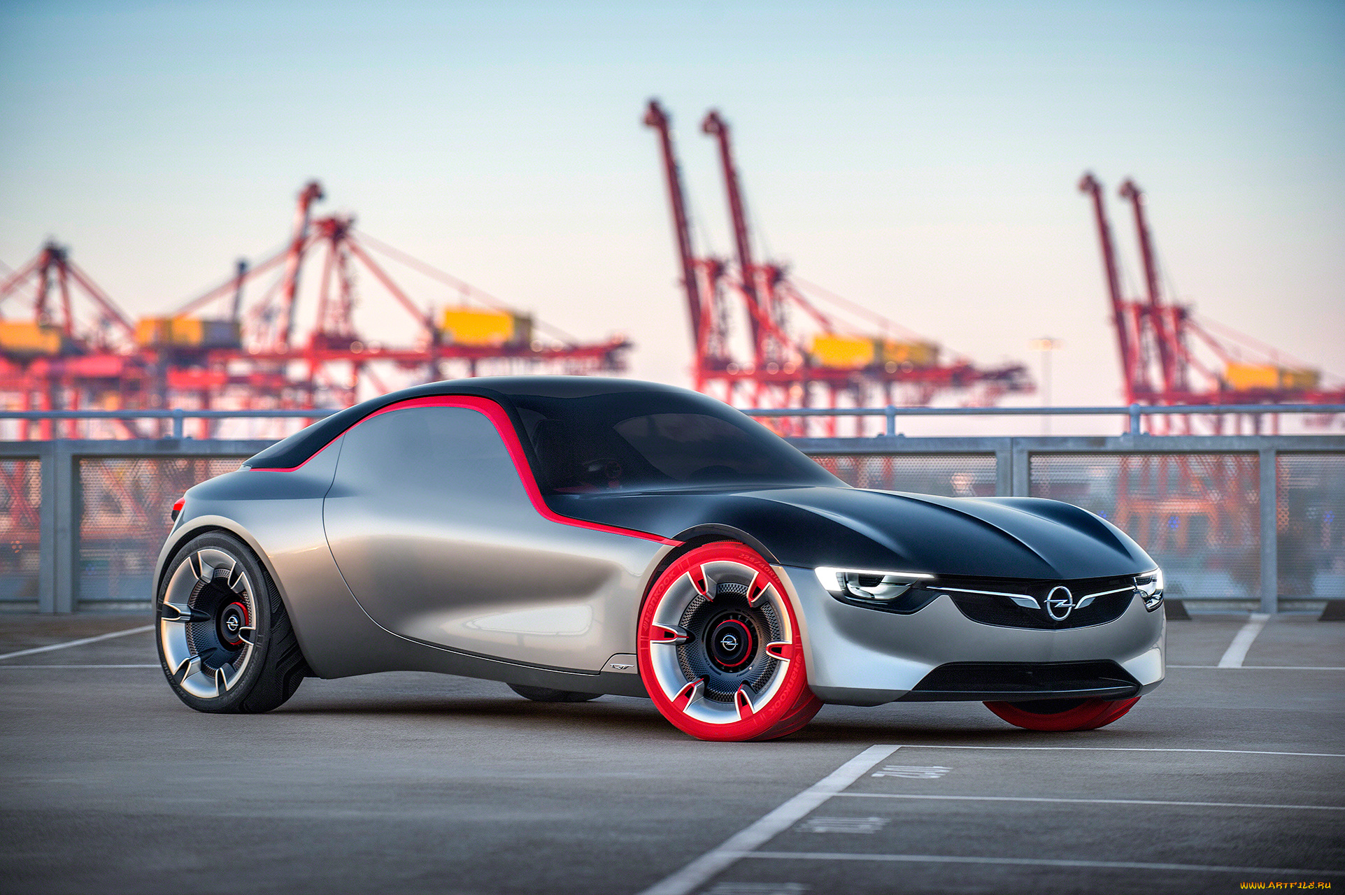 opel, gt, concept, 2016, автомобили, opel, gt, concept, 2016, car