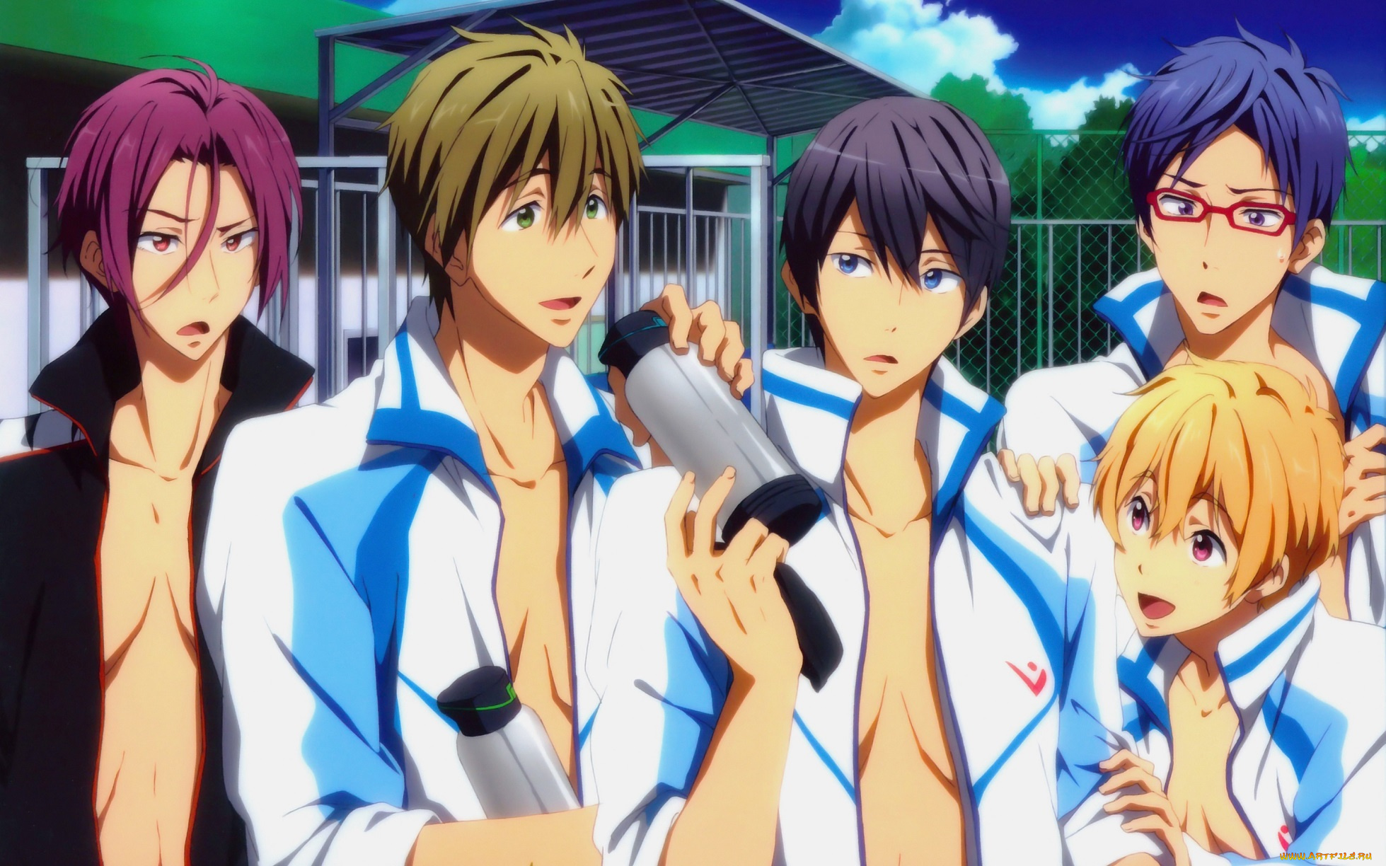 аниме, free, парни