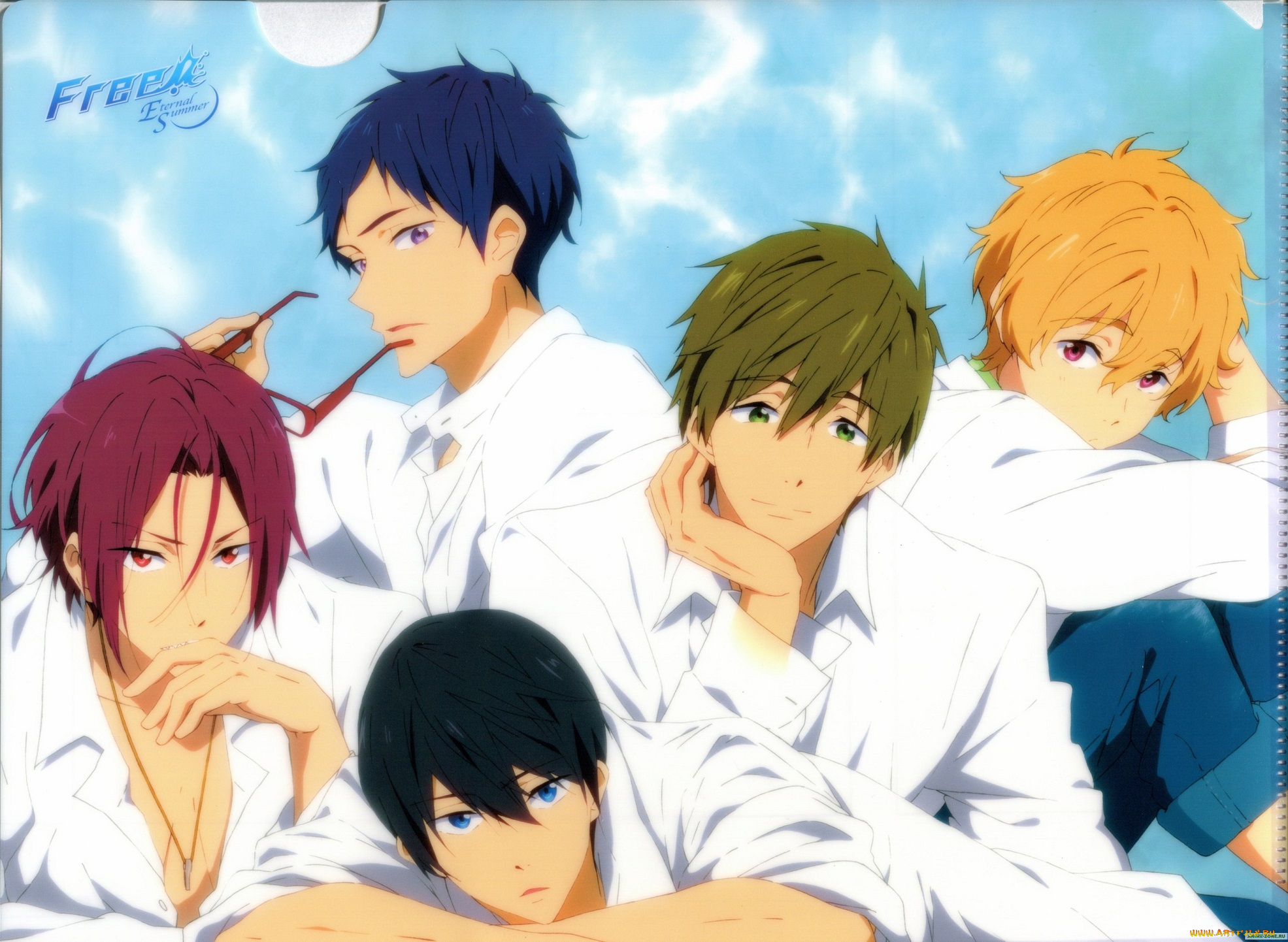 аниме, free, парни